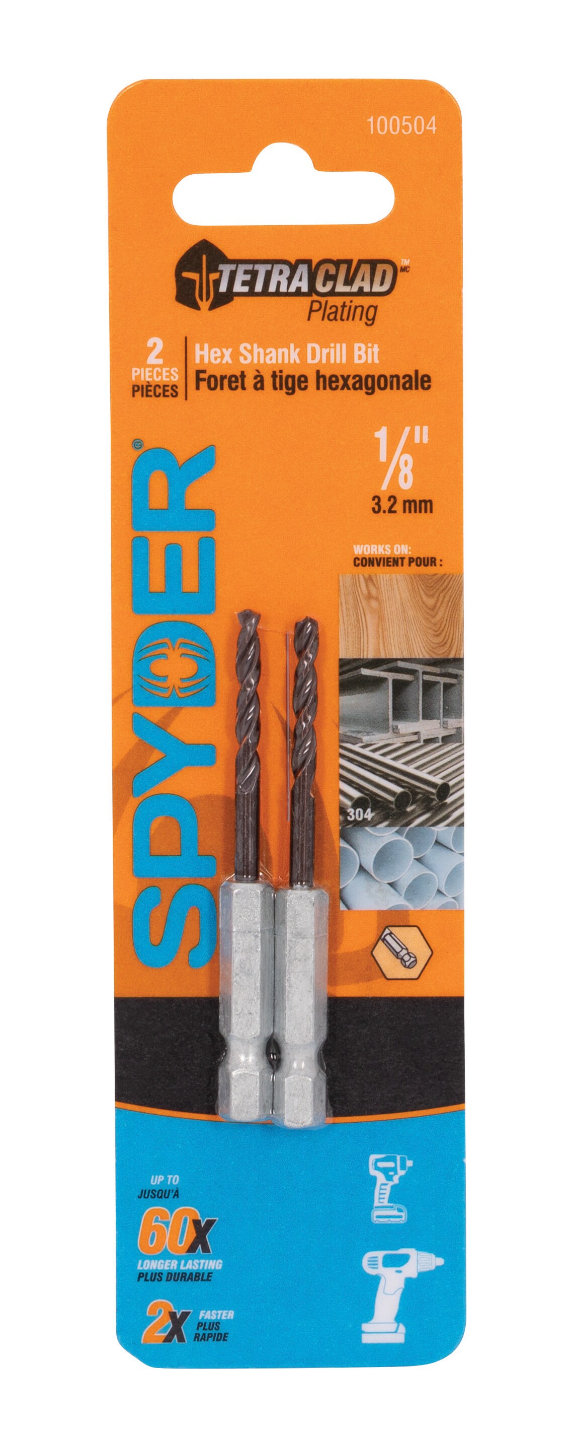 Spyder 100504 Metal-Twist-Drill-Bits - View #6