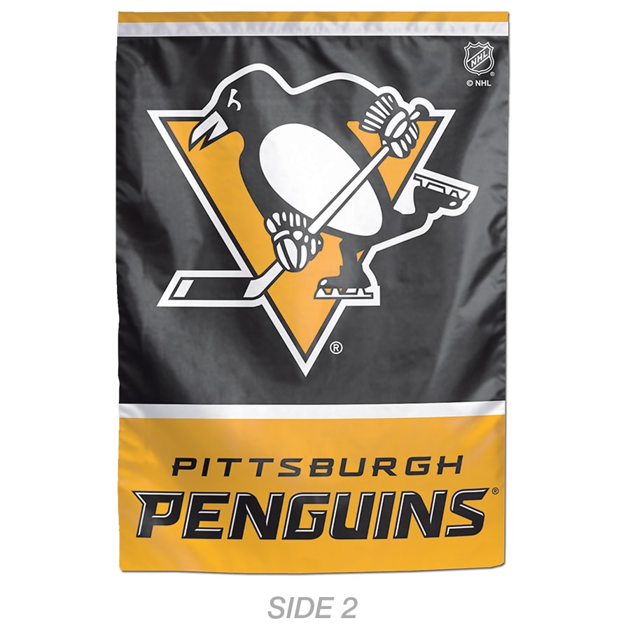 WinCraft Sports 1-ft W x 1.5-ft H Pittsburgh Penguins Garden Flag at ...