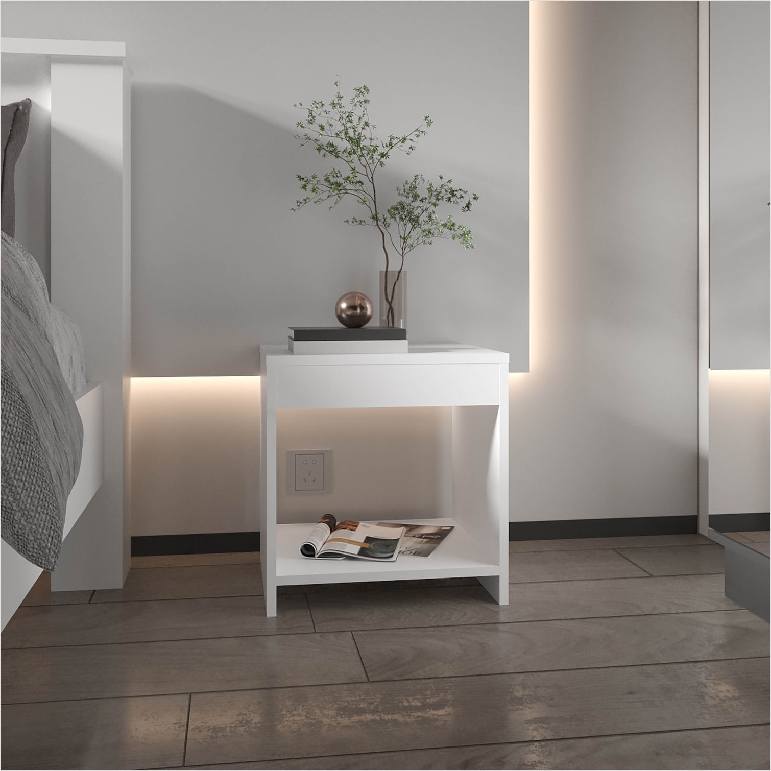 Naturefalls U40I2WD0EBKD nightstands - View #2