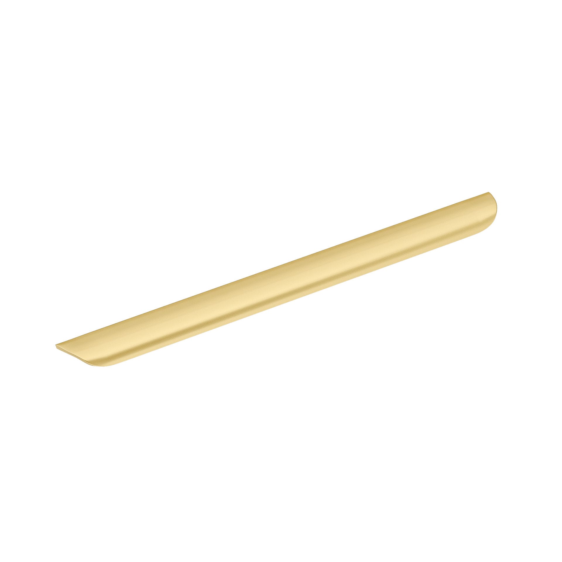 15-1/8-in Center to Center Brushed Gold Rectangular Finger Drawer Pulls | - Richelieu 7975384165