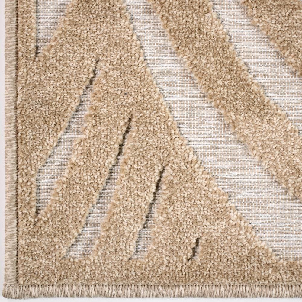 Orian Rugs Boucle Bella Vista 5 X 8 (ft) Driftwood Indoor/Outdoor ...