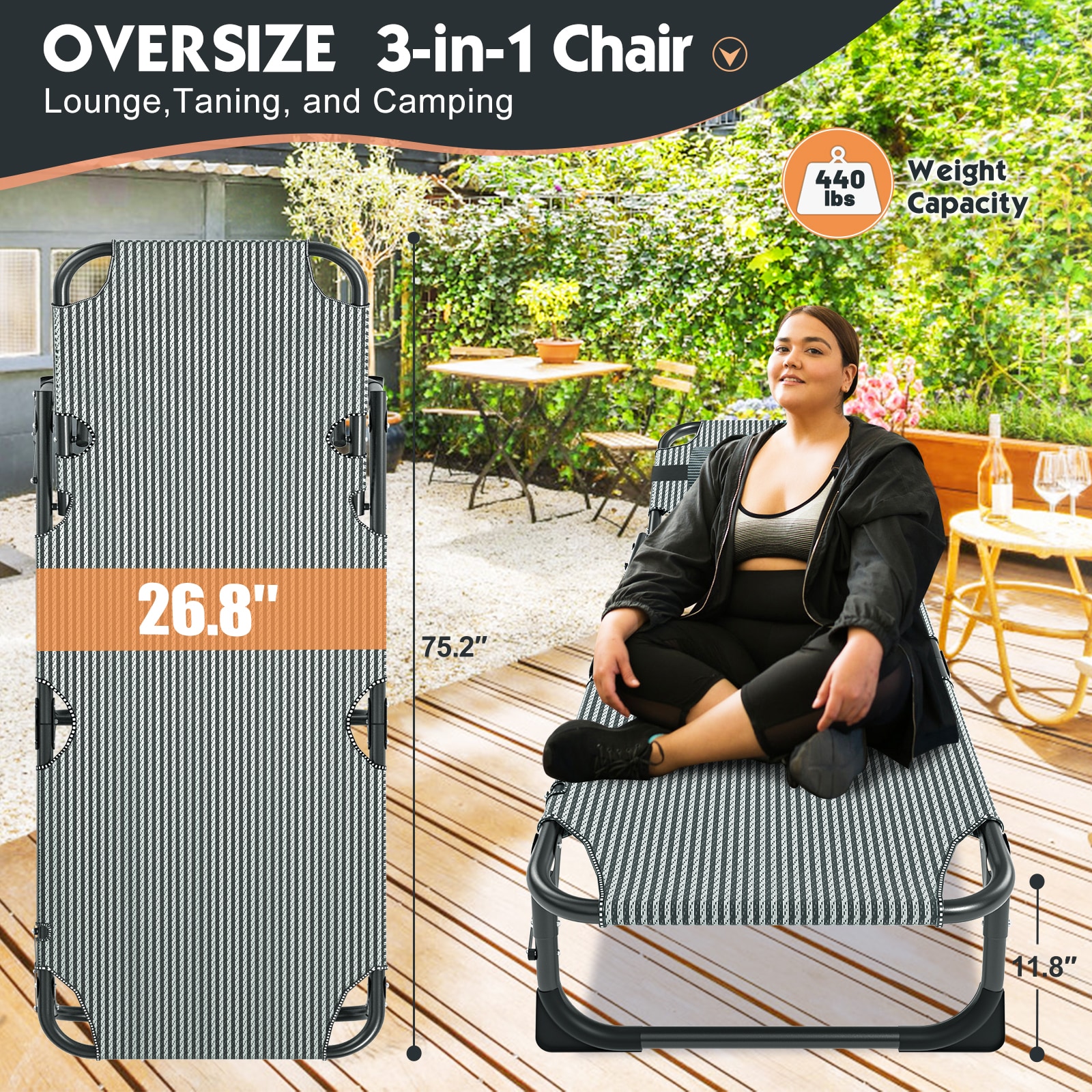 Esazn K16SZC-W17-Z Patio-Chairs - View #5