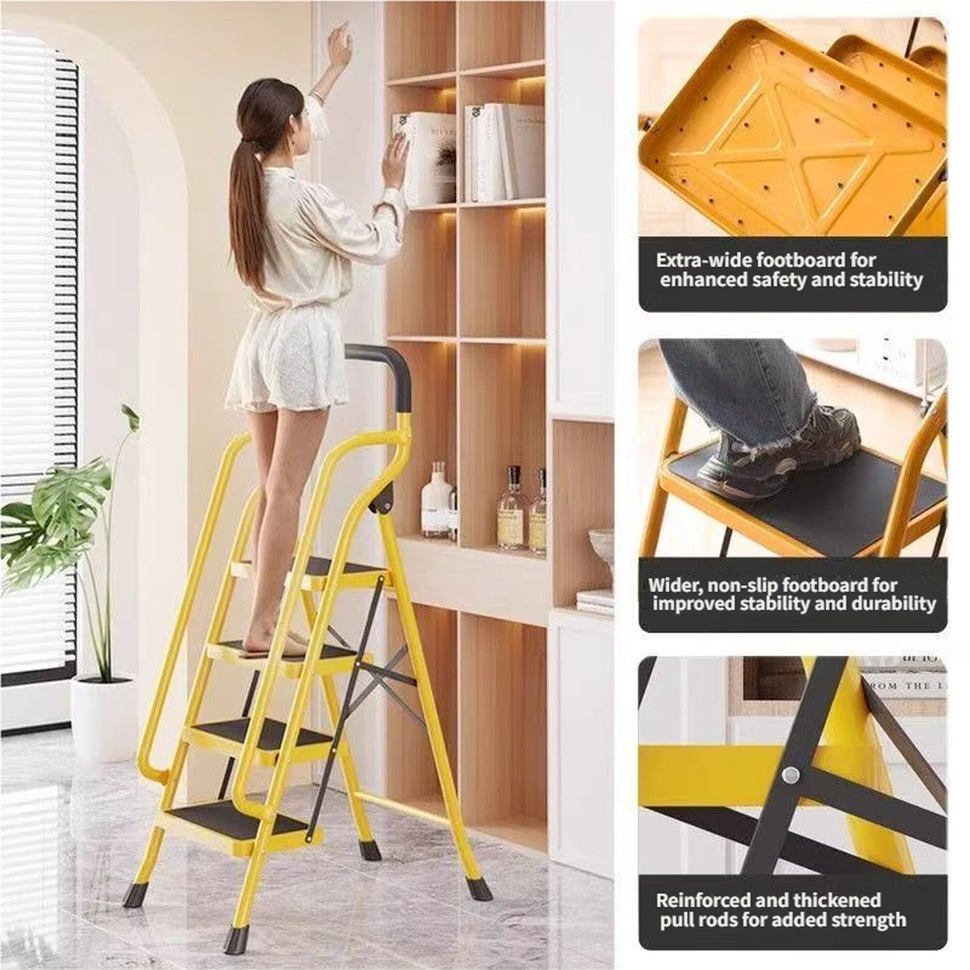 Vorene B-U6EL9IGFKTRH1 Step-Ladders - View #6