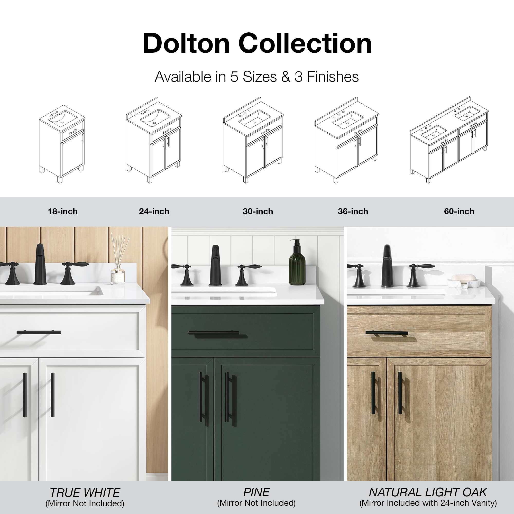 Style Selections DOLTON 24W Bath-Vanity-Combo - View #10