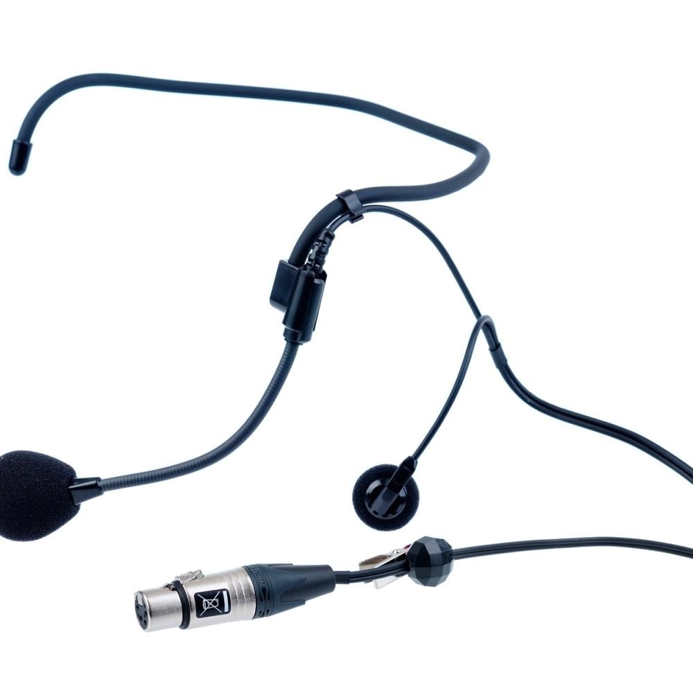  TCNCD307337 Clear-Com CC-27 Single Ear Wraparound Headset 4 Pin XLR