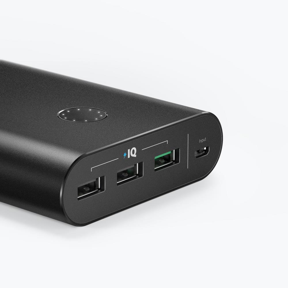 Anker Power Bank, 26,800 mAh External Battery with Dual Input Port and  Double-Speed Recharging, 3 USB Ports for iPhone 15/15 Plus/15 Pro/15 Pro  Max