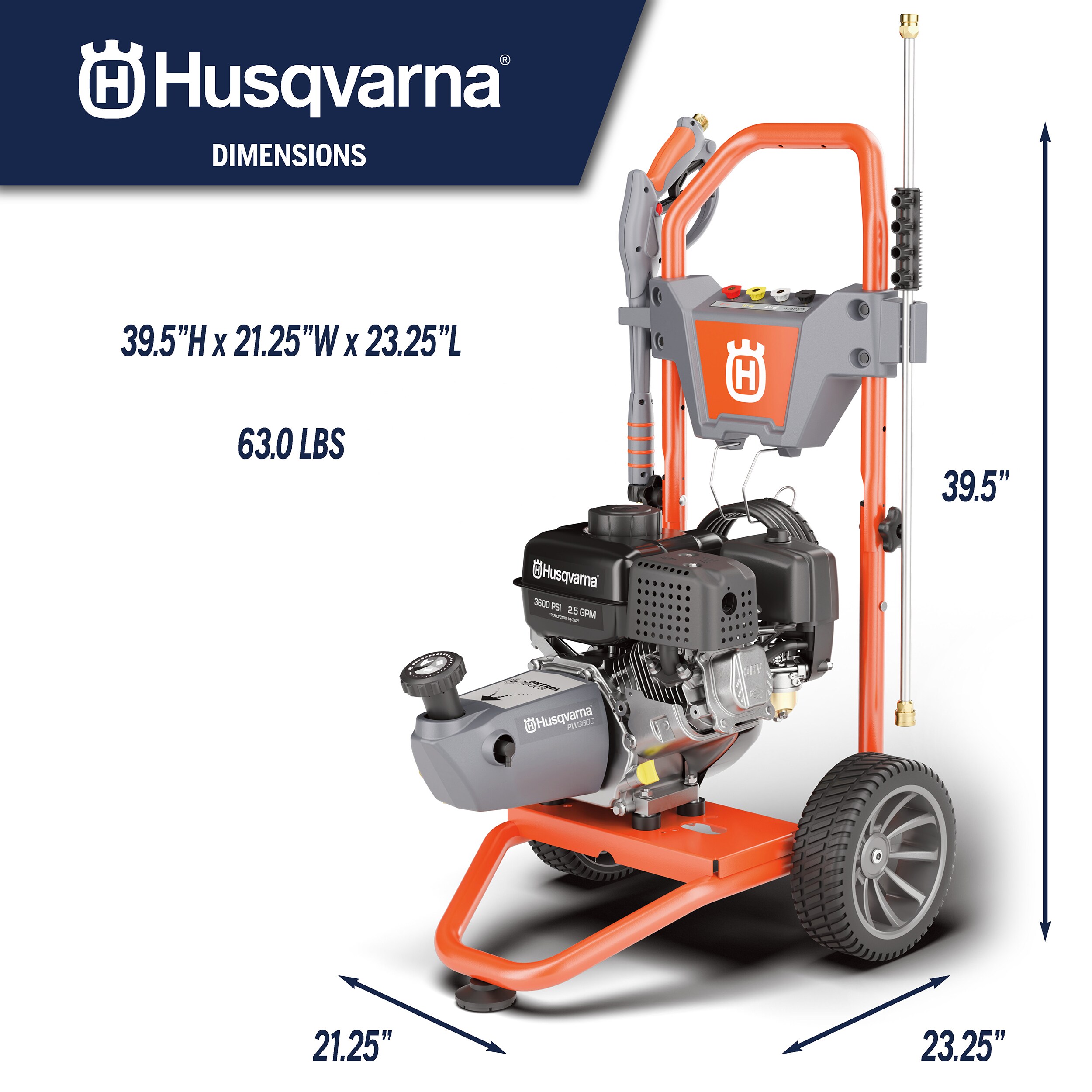 Husqvarna 22015 Gas-Pressurewashers - View #7