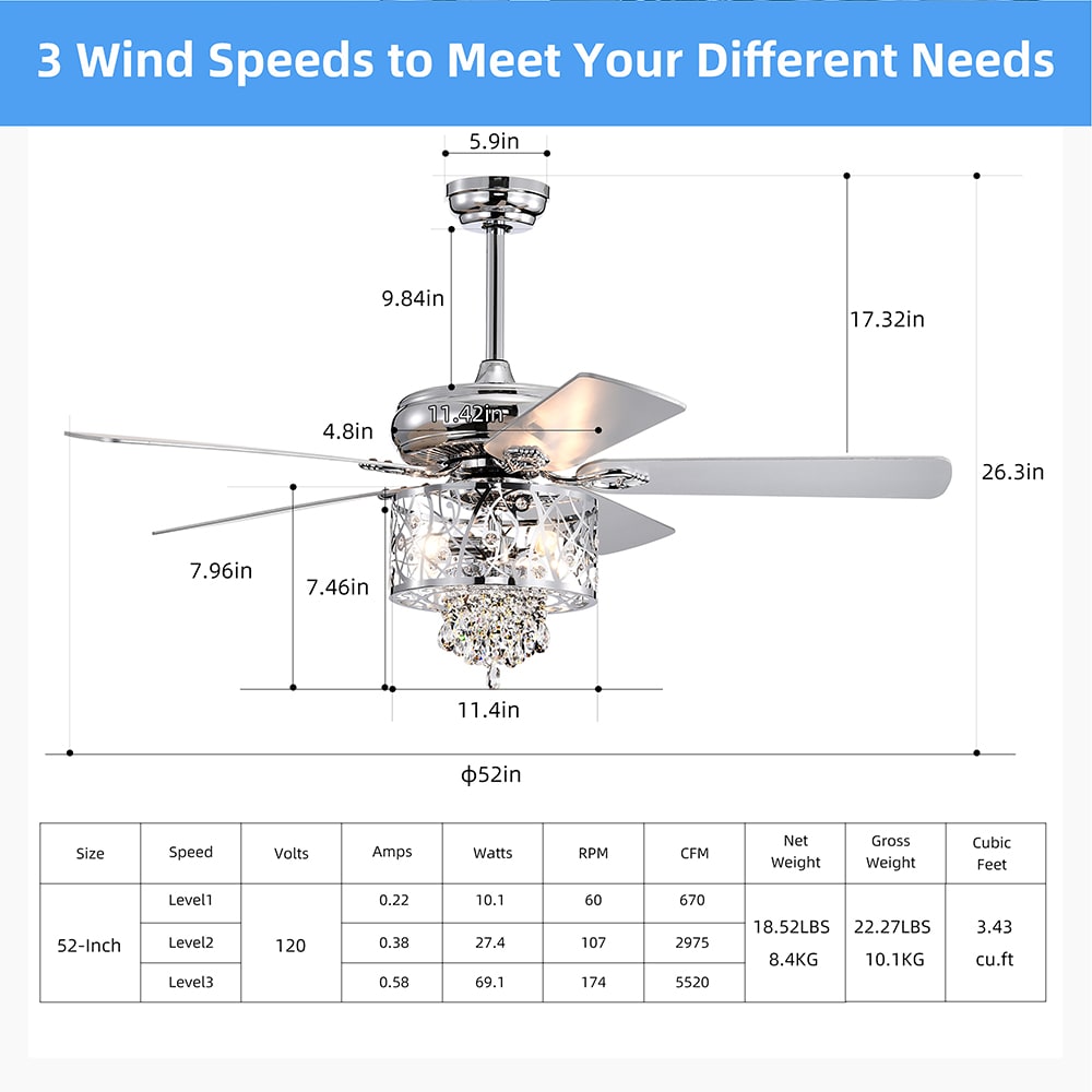 Sunrinx MG39-1-75L Ceiling-Fans - View #7