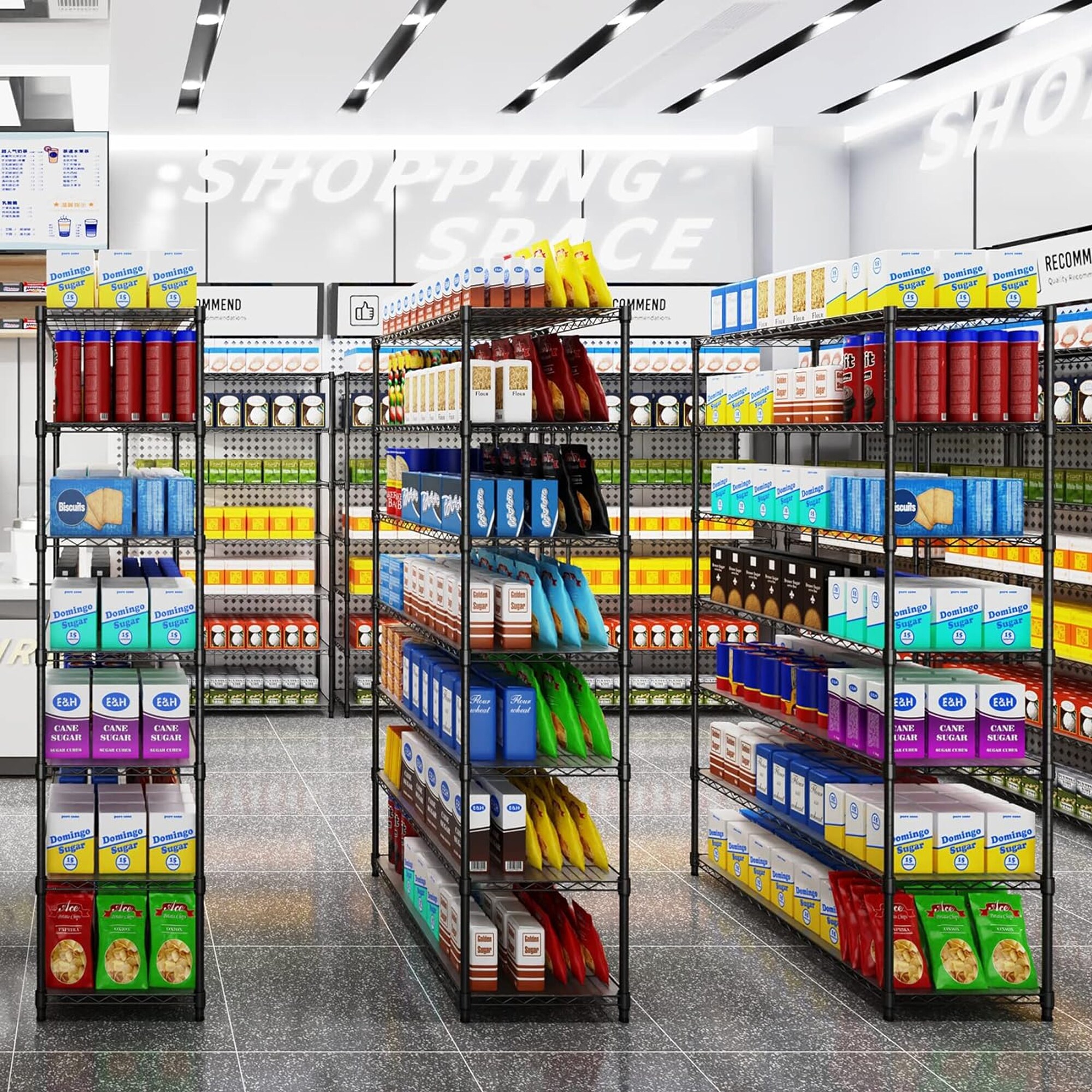 Gaierptone CRX3CJBDOSS Free-Standing-Shelving - View #3