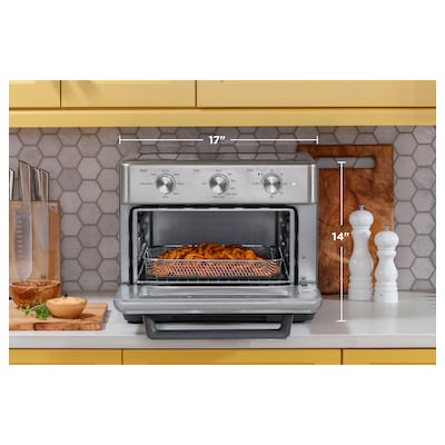 Air Fryer Toaster Oven Combo - Fabuletta 10-in-1 Countertop Convection Oven  1800W, Flip Up & Away Capability for Storage Space, Oil-Less Air Fryer Oven  Fit 12 Pizza, 9 Slices Toast, 5 Accessories