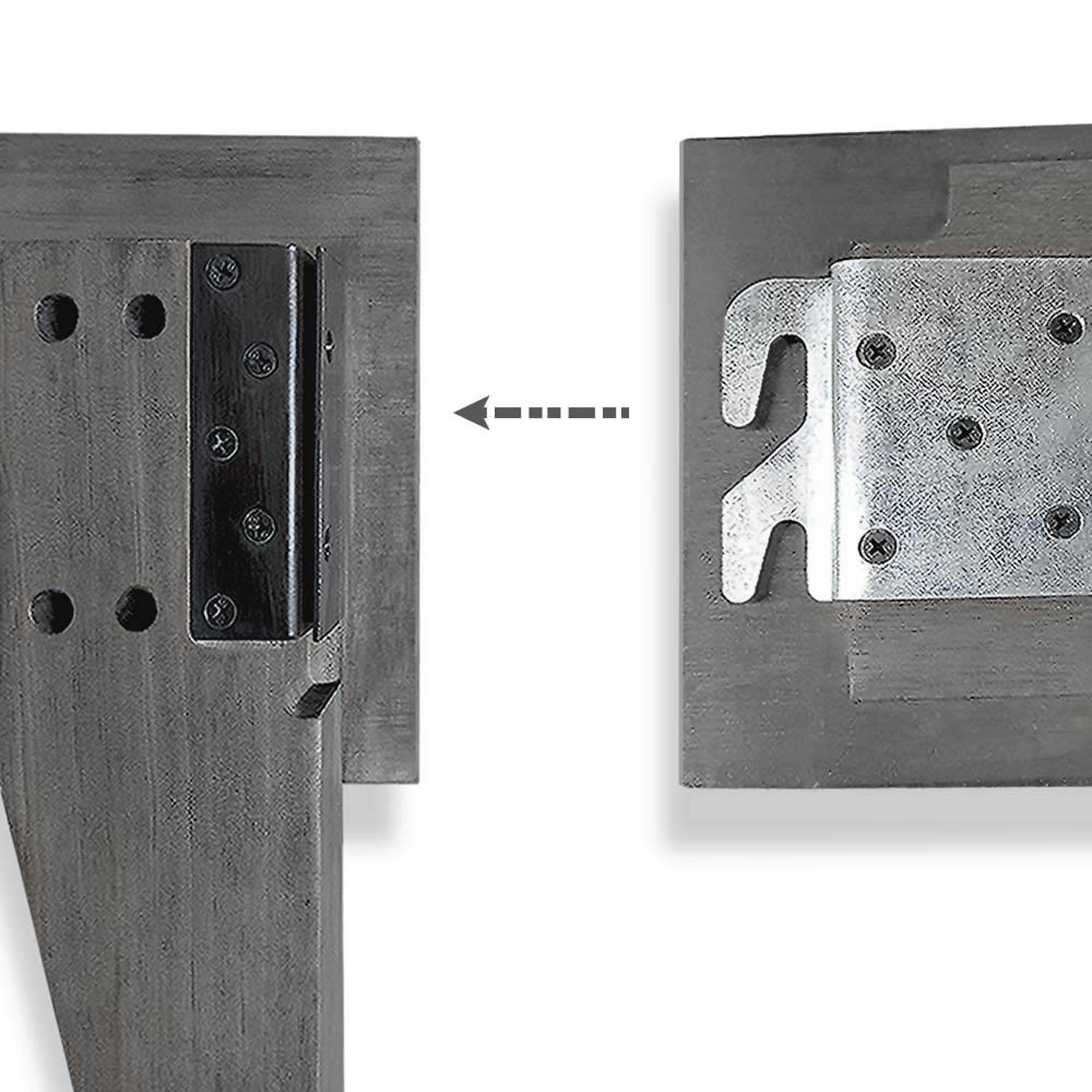 eLuxury BEDFRAMECKGREY beds - View #6