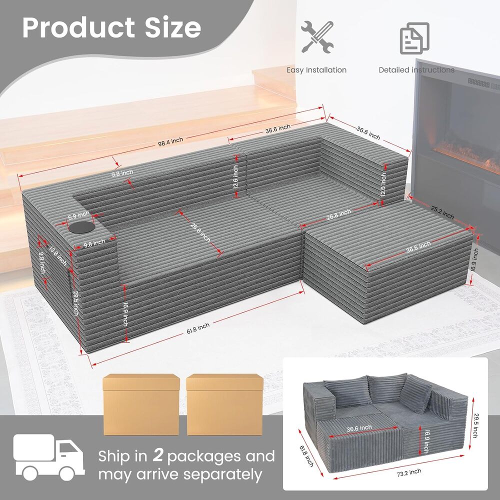 Esazn CQYG-F-4-LYU Sofas-Loveseats - View #2