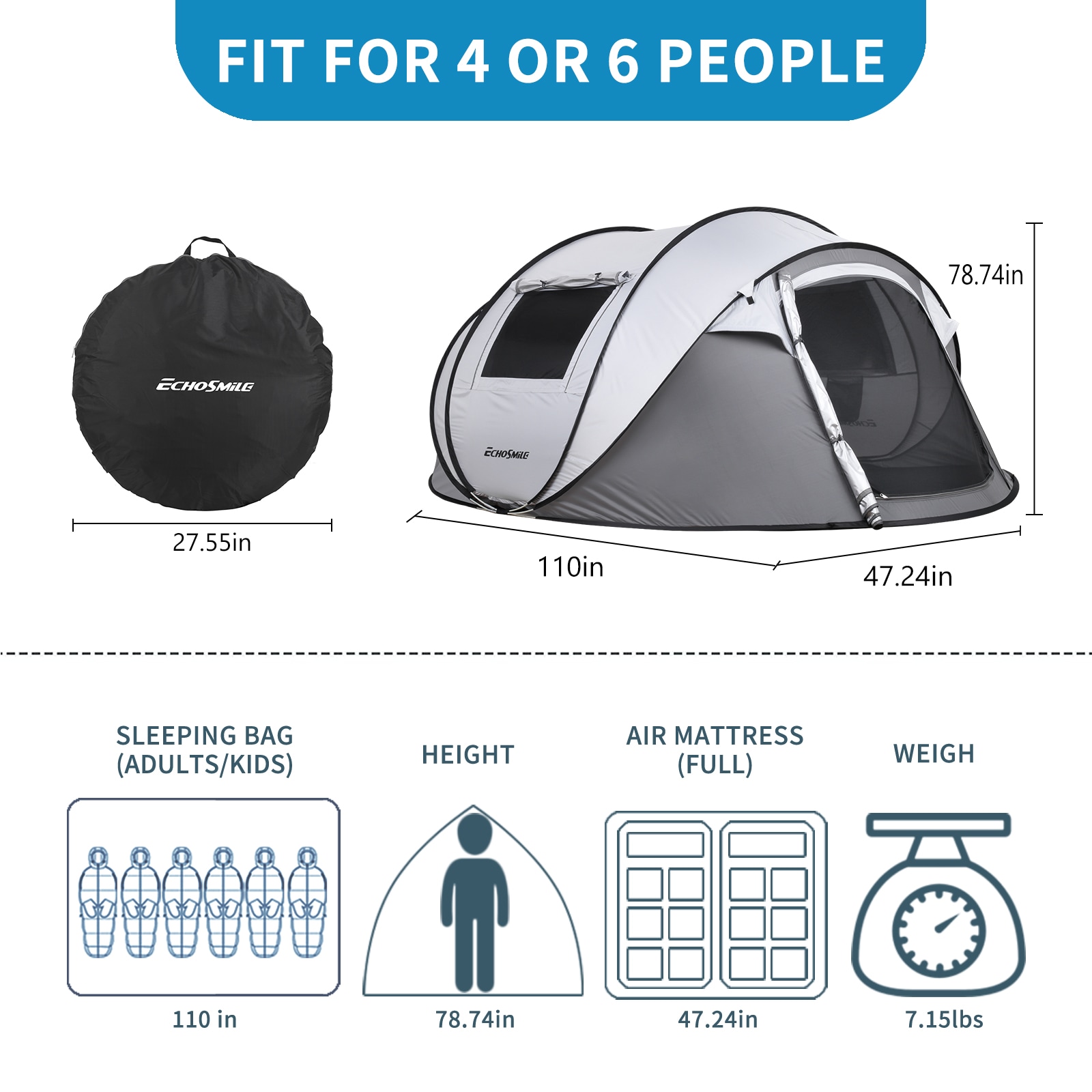 Damerin WP43 tents - View #2