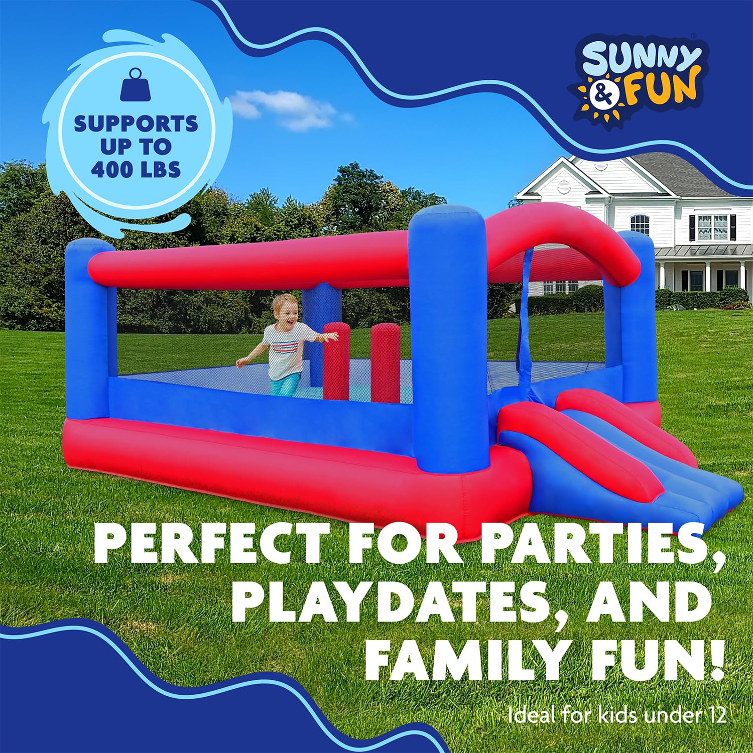 Sunny & Fun SFWTR939-LWS Bounce-Houses - View #7