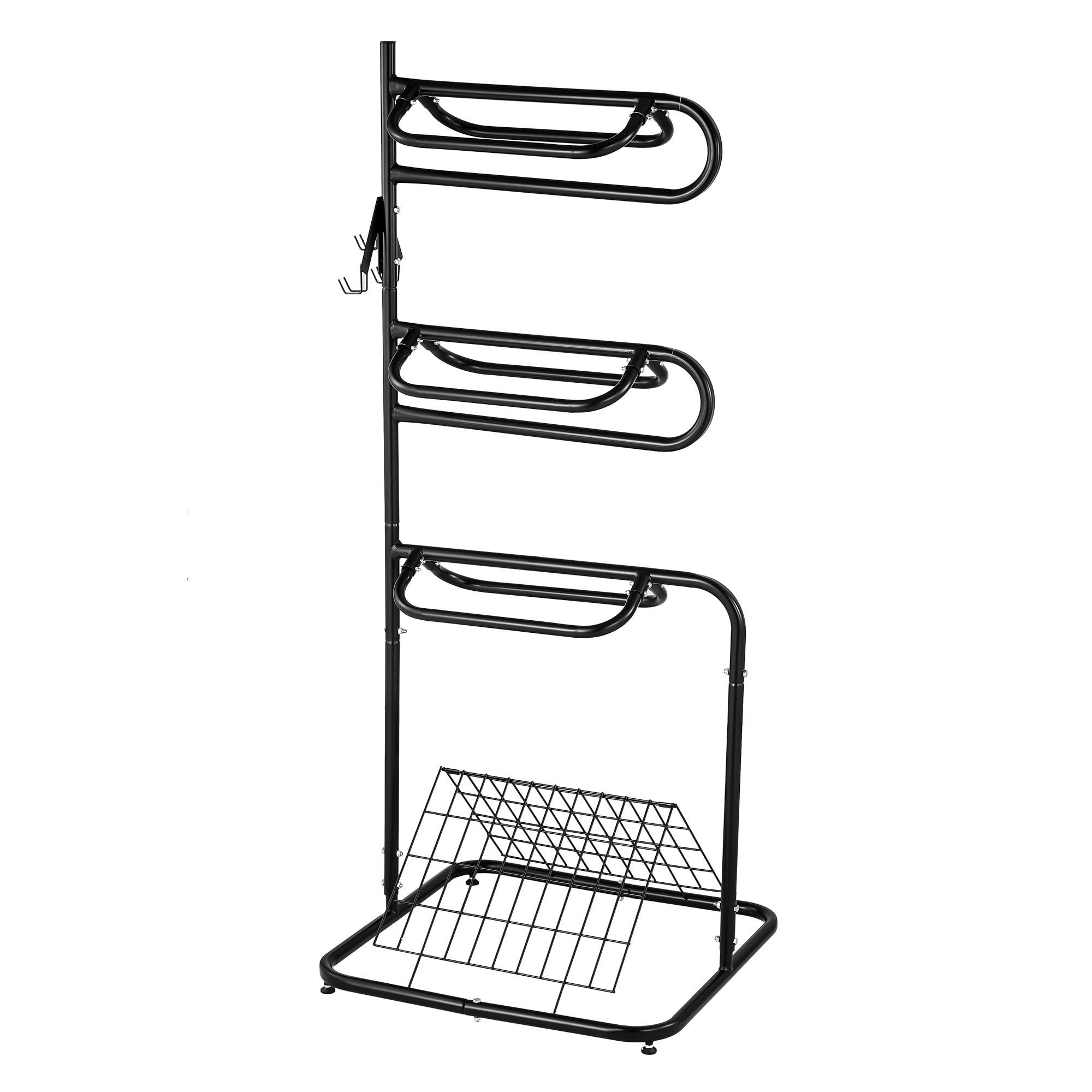 Garvee - 3 Tier Saddle Rack Stand Rotatable Removable Heavy Duty Horse Tack Organization Stand Fr...