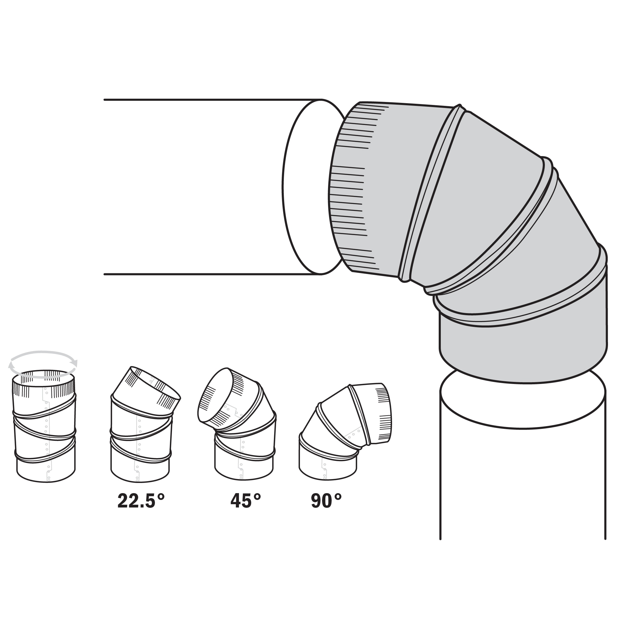 IMPERIAL GVL0278-A Duct-Boots - View #6