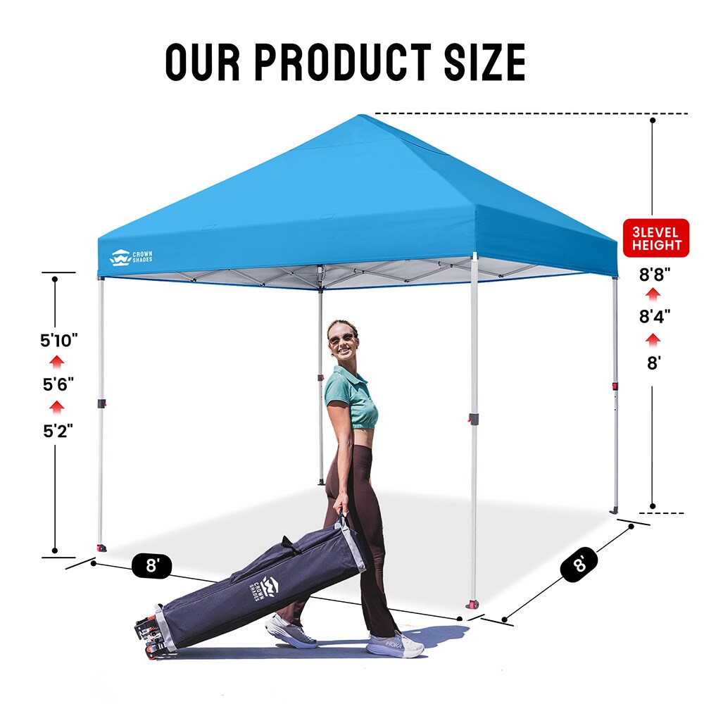 Crown Shades CS-RS64F-SB Canopies-Sl - View #2