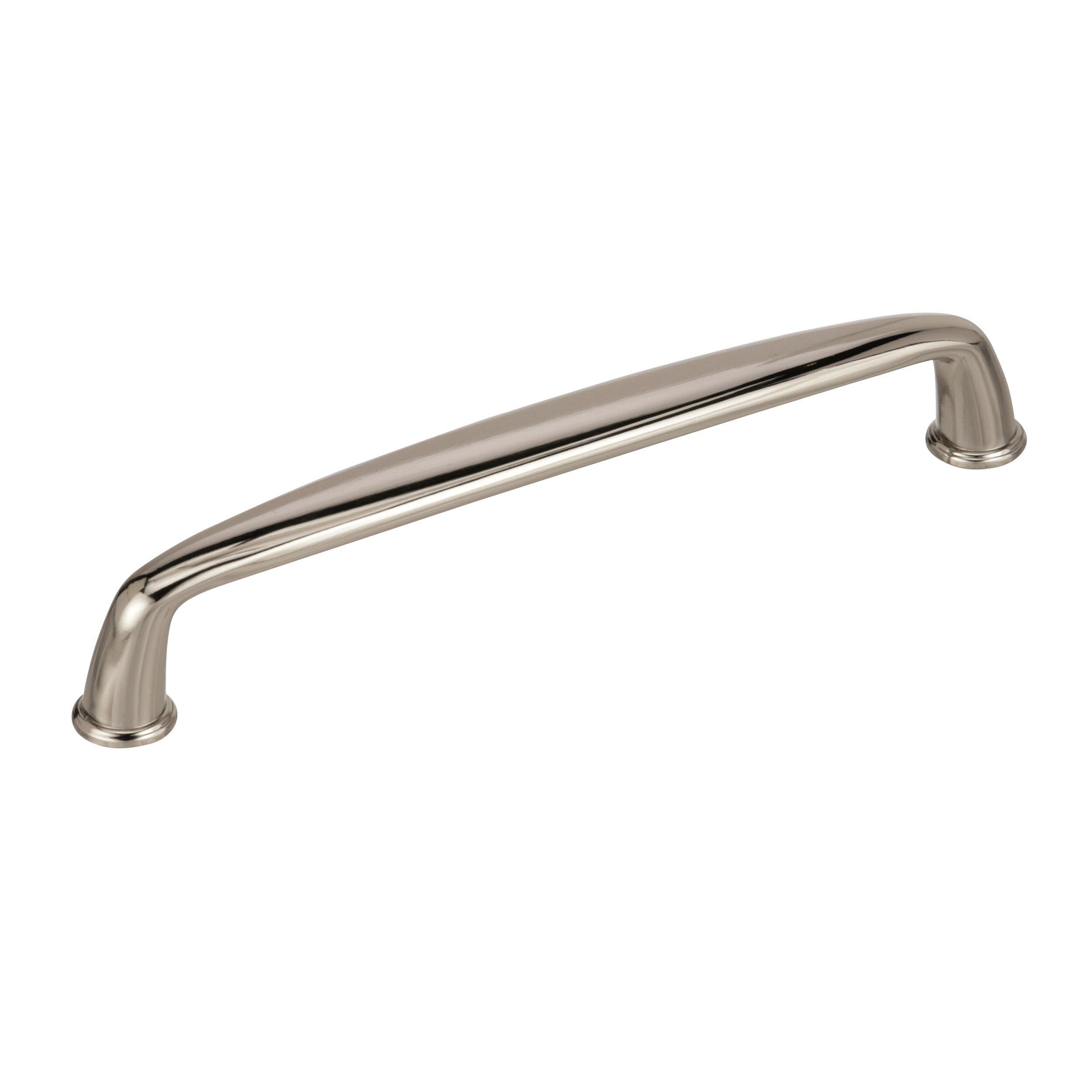 Amerock BP53803PN Kane 6-5/16-in , 160mm Center to Center Polished Nickel Arch Handle