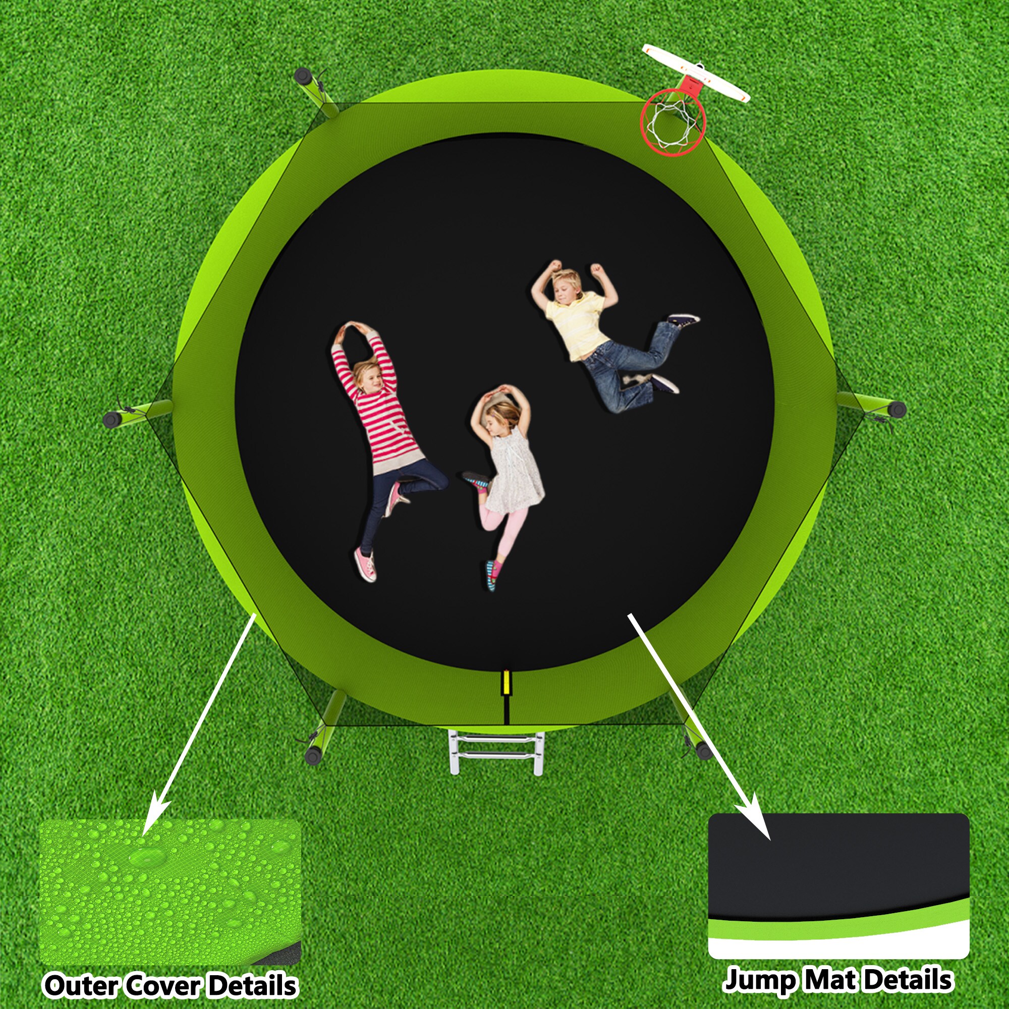 Maocao Hoom JL63P147161 trampolines - View #3