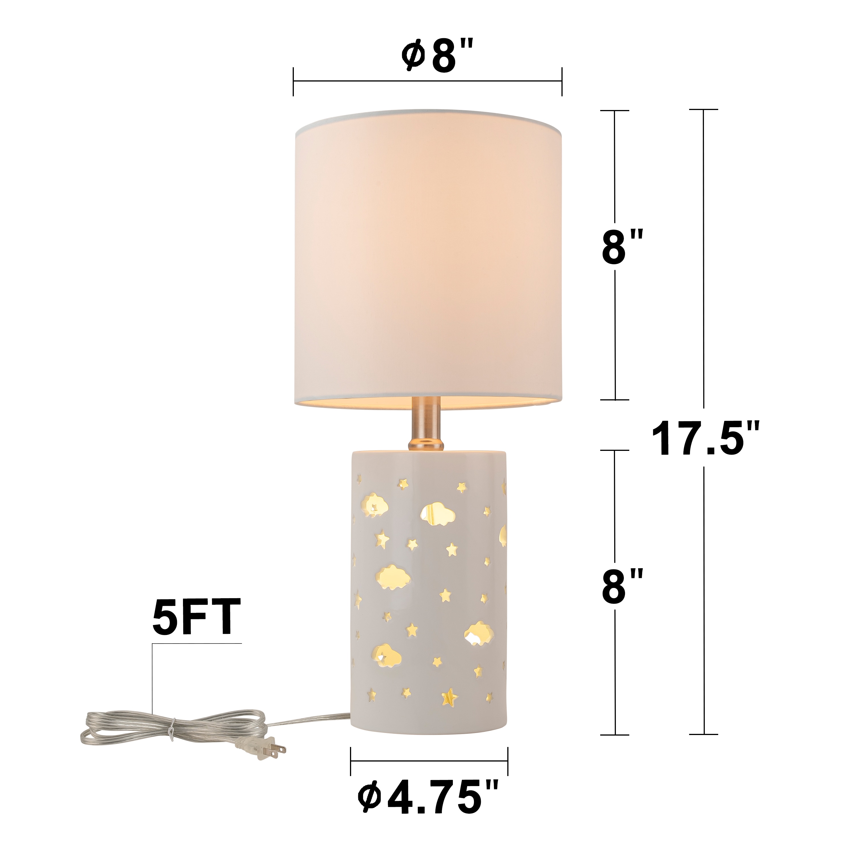 C Cattleya LCA2495-WB Table-Lamps - View #6