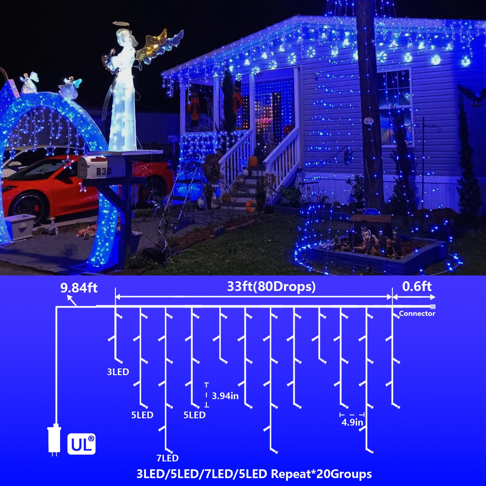 IJBUHV 678887730411 Halloween-String-Lights - View #4