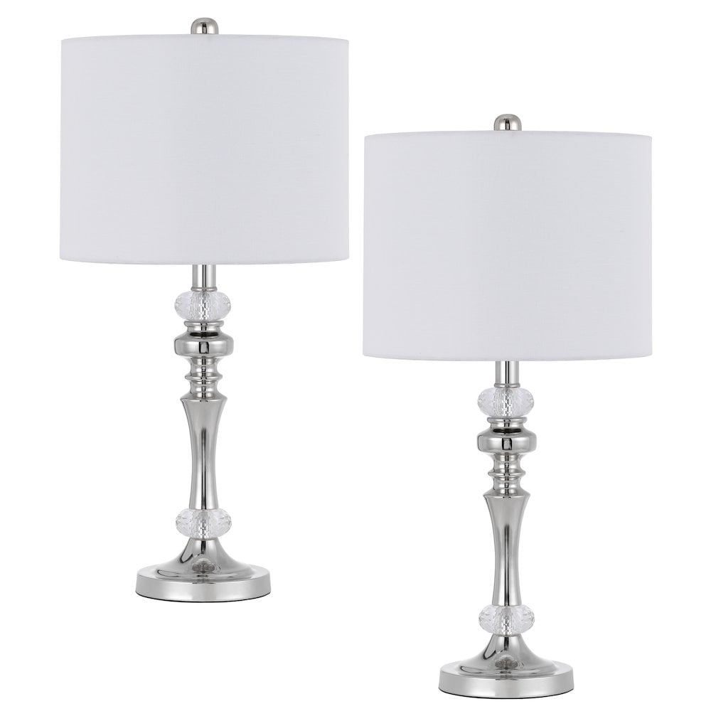 Cal Lighting Effingham 1 Light Table Lamp (Set of 2) 24 x 12 Inches by Cal - BO-3097TB-2