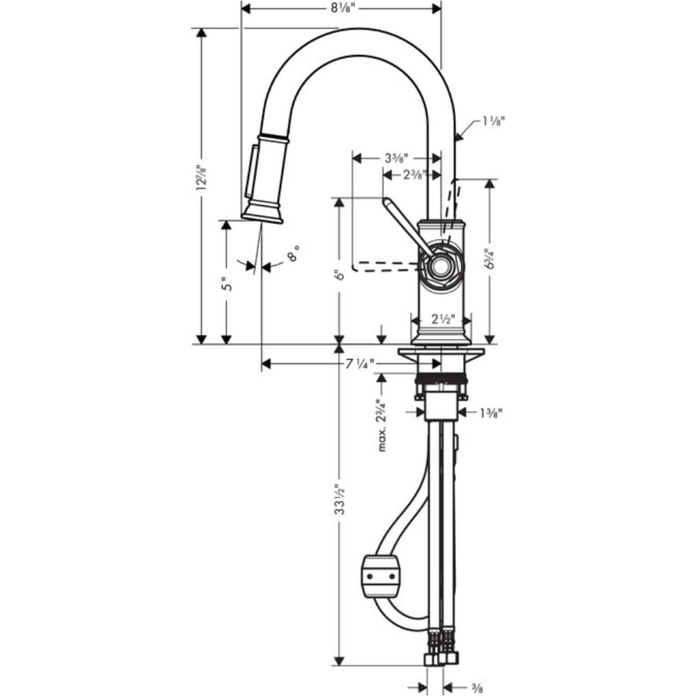 Hansgrohe 16584001 Kitchen-Faucets - View #2