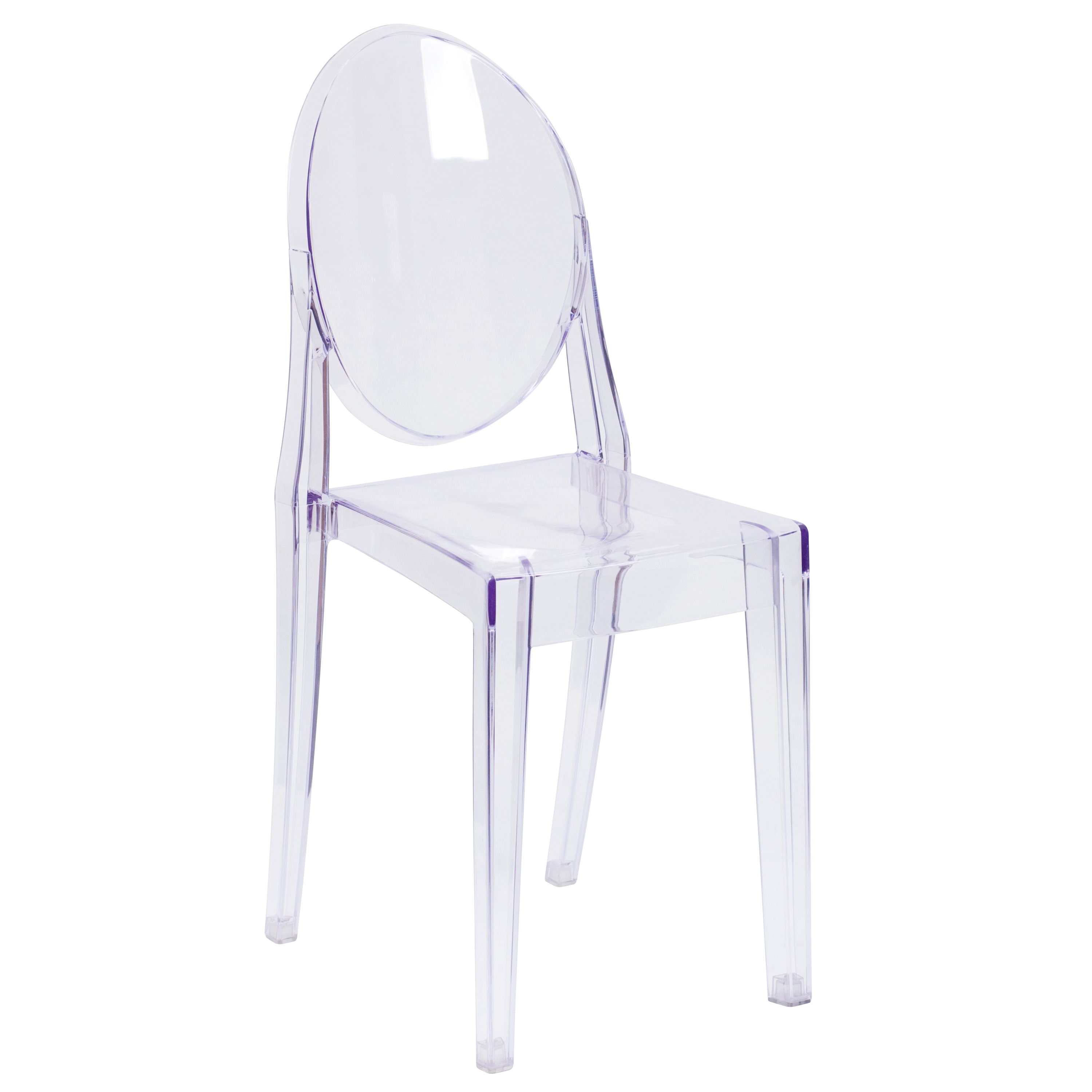 Flash Furniture 847254060530 Modern Clear Plastic Accent Chair