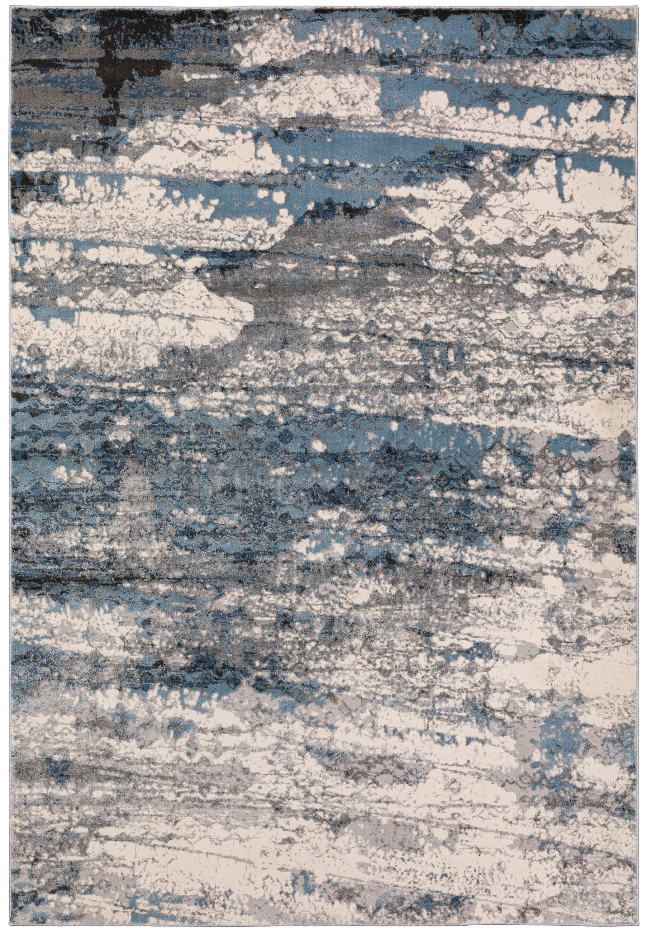 Addison Rugs ADA36SI8X10 Dayton 8 X 10 (ft) Silver Indoor Abstract Vintage Area Rug