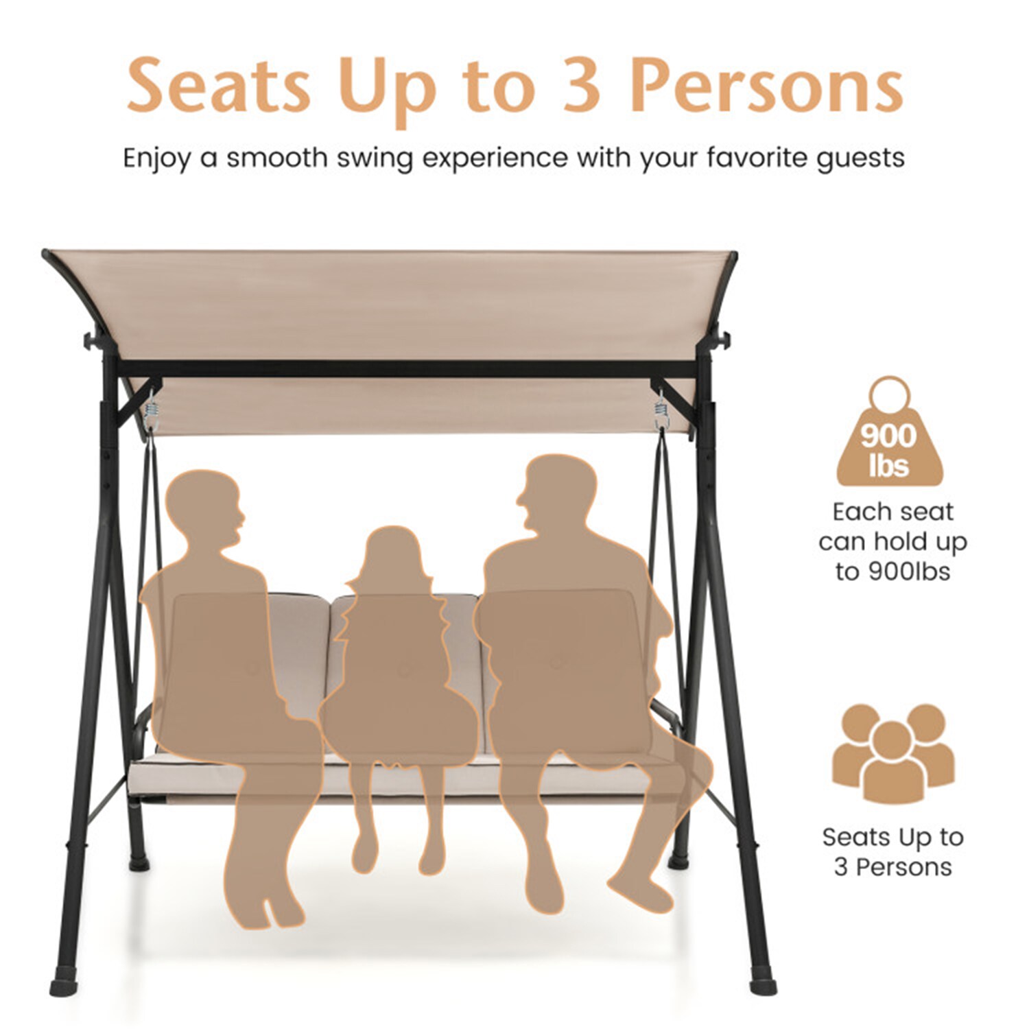 Mondawe MD-AB41074 Swing-Gliders - View #5