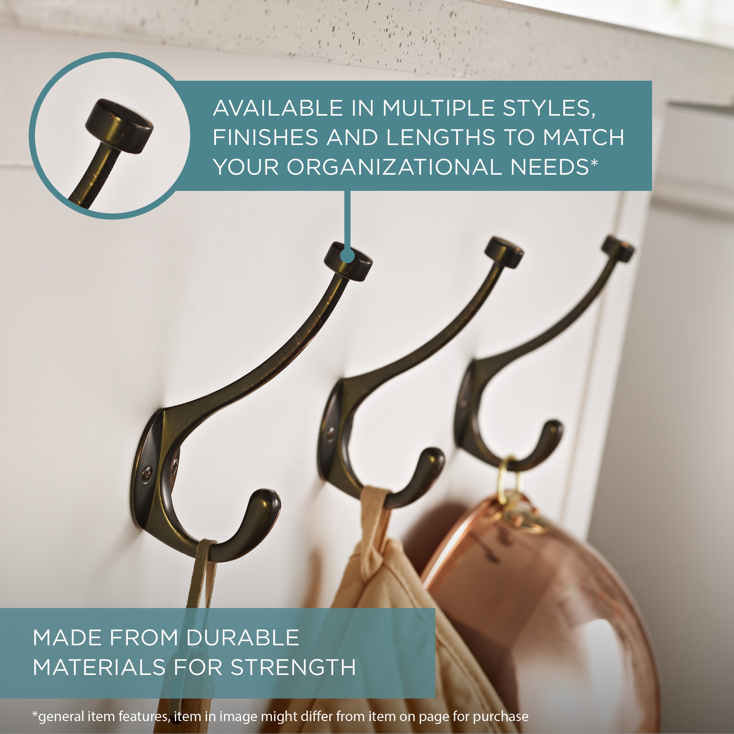 Origin 21 B44764J-FB-C Decorative-Wall-Hooks - View #6
