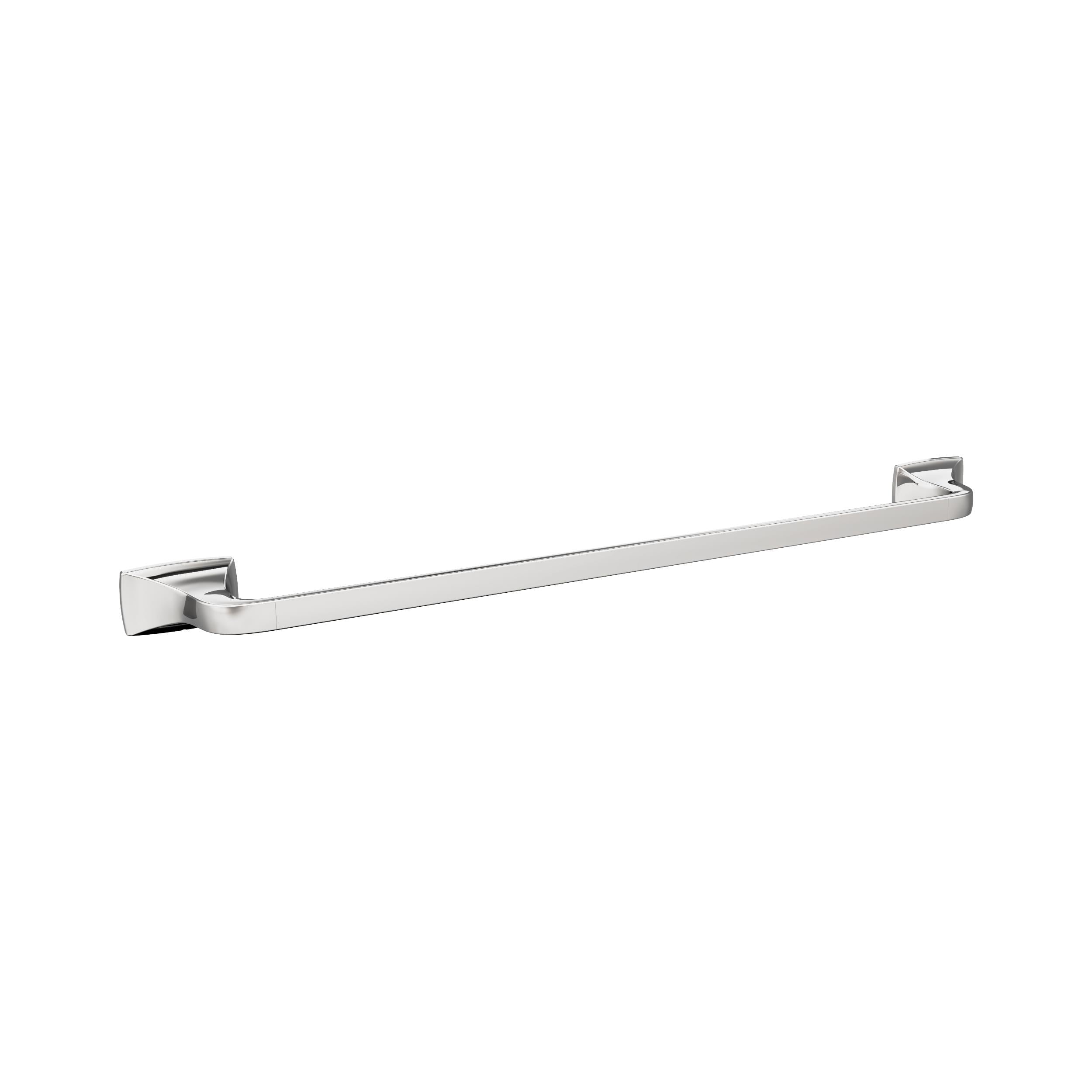 Amerock BH3601426 Highland Ridge 24-in Chrome Wall mount Single Towel Bar