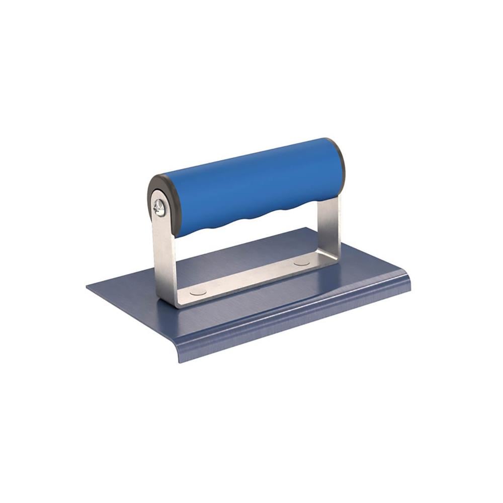 Bon Tool 22-718 6-Inches x 4-Inches Blue steel Concrete Edger with 0.25-Inches Radius
