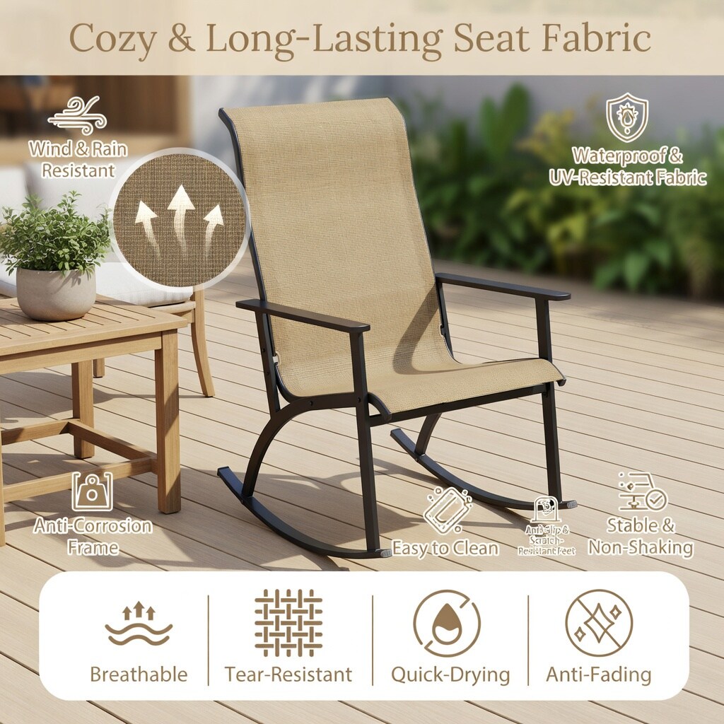 Choco Moon WYC-WQ53997-LS Patio-Conversation-Sets - View #4