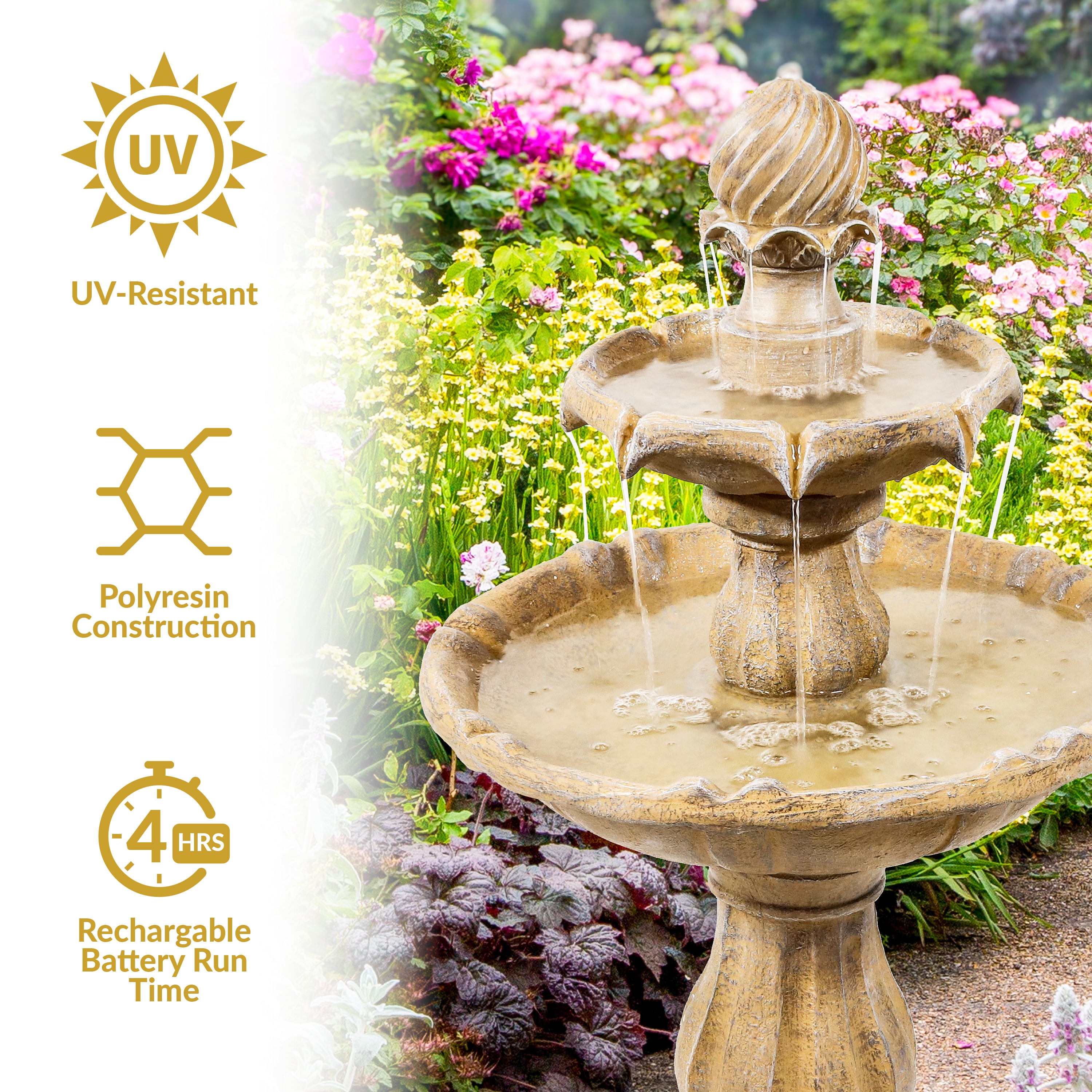 Sunnydaze Decor AMP-F802ERTH fountains - View #10
