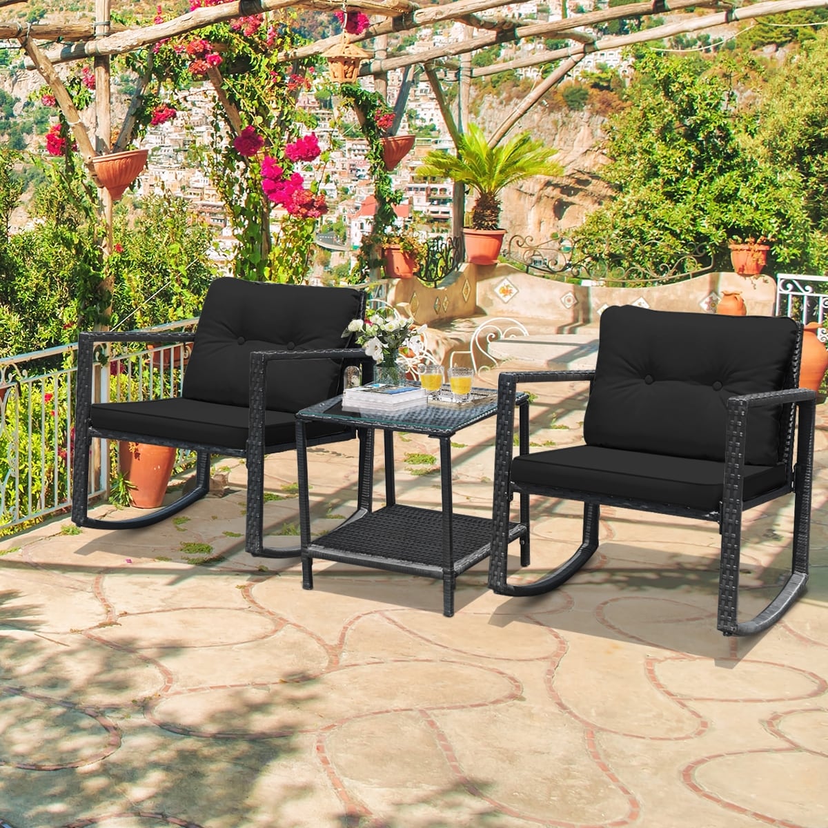Forclover HYFE-62861DK Patio-Conversation-Sets - View #2