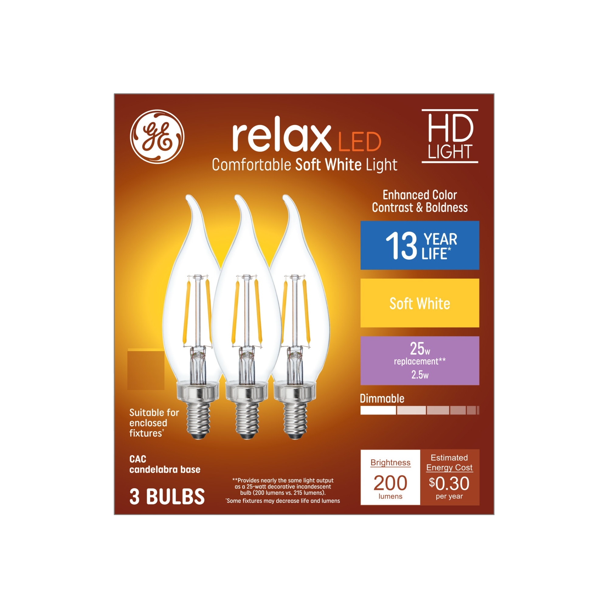 GE 41526 Dec-Led-Light-Bulbs - View #4