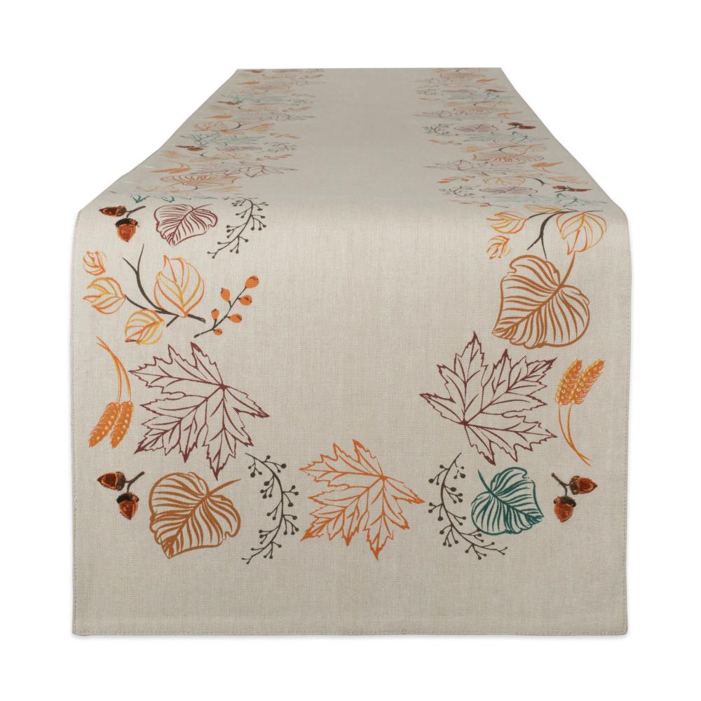 DII Autumn Leaves Table Runner in the Serveware Accessories department ...