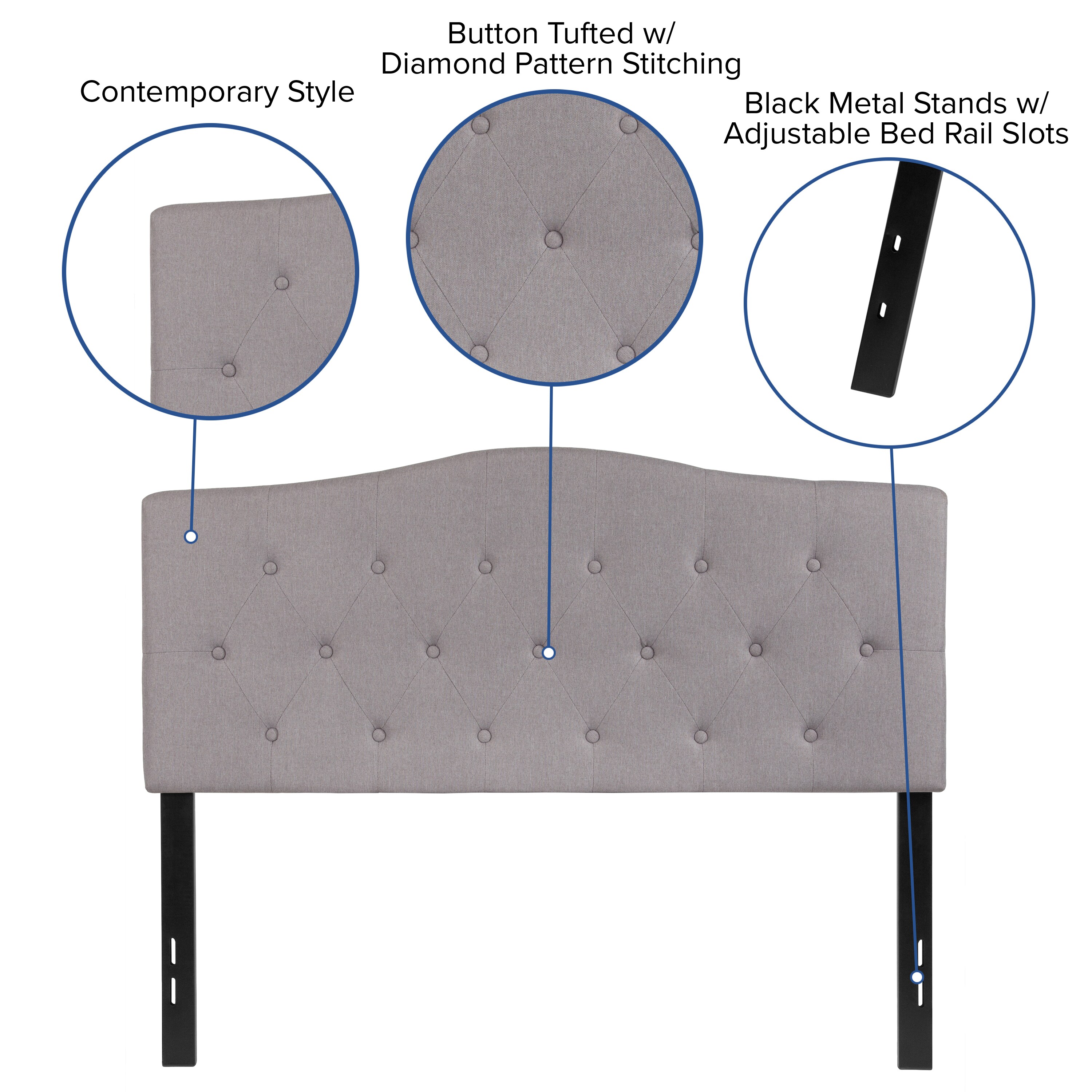 Flash Furniture 889142219873 Upholstered-Headboards - View #7