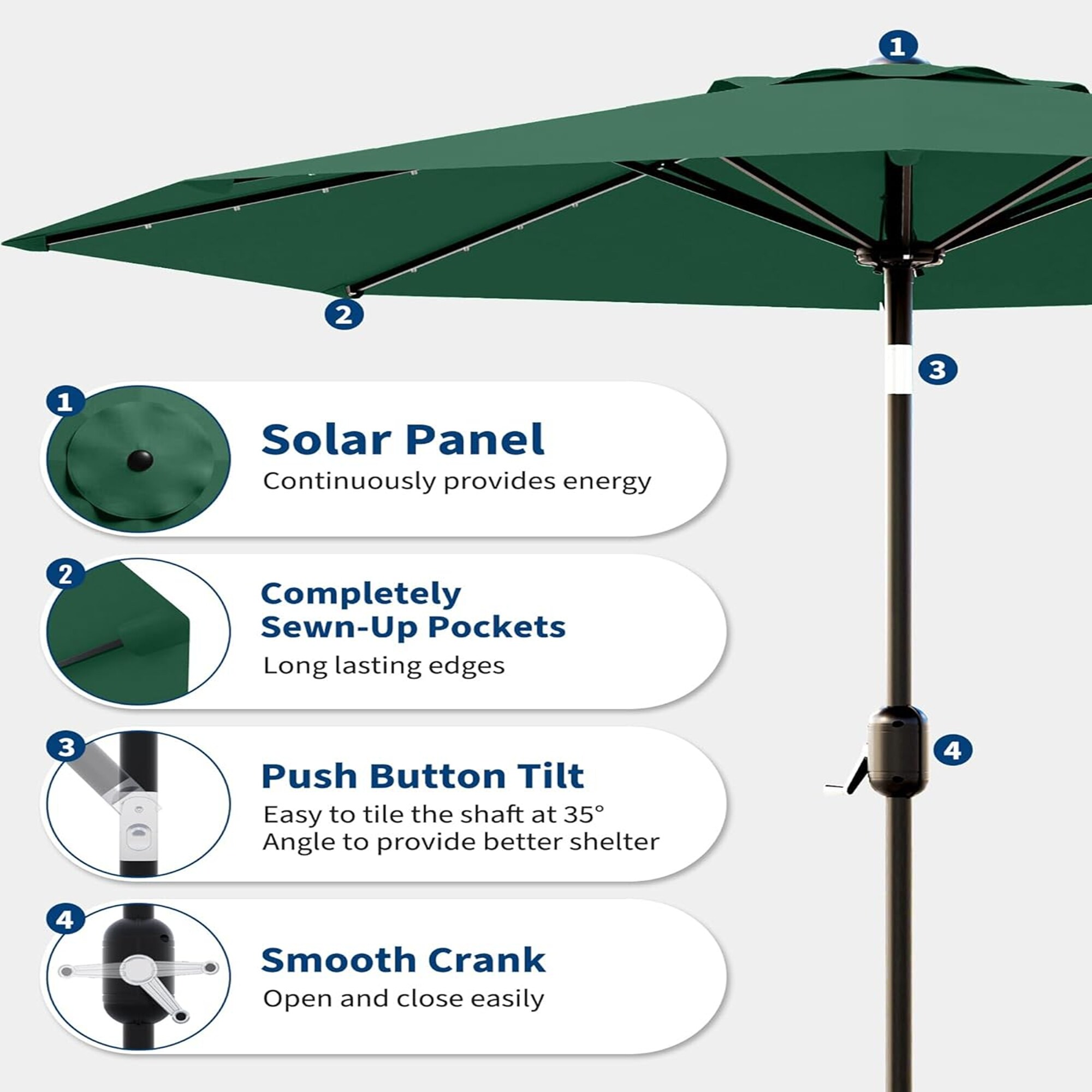 Qeetex LSHQQPPG-334W3H59 Umbrellas-2 - View #6