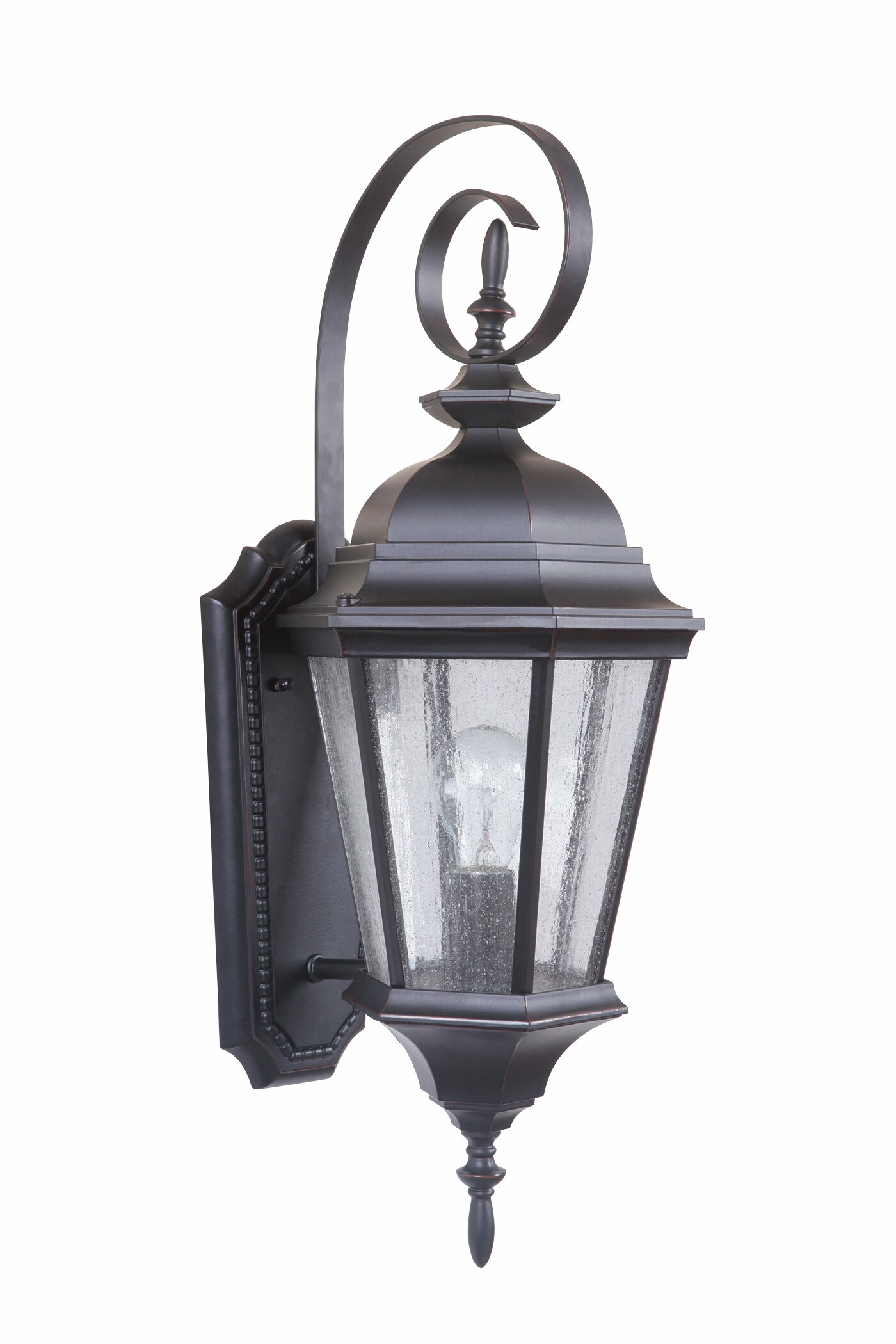 Craftmade Z2914-OBG Chadwick 1 -Light 24.3-in H Oil-rubbed Bronze Hardwired Outdoor Wall Light