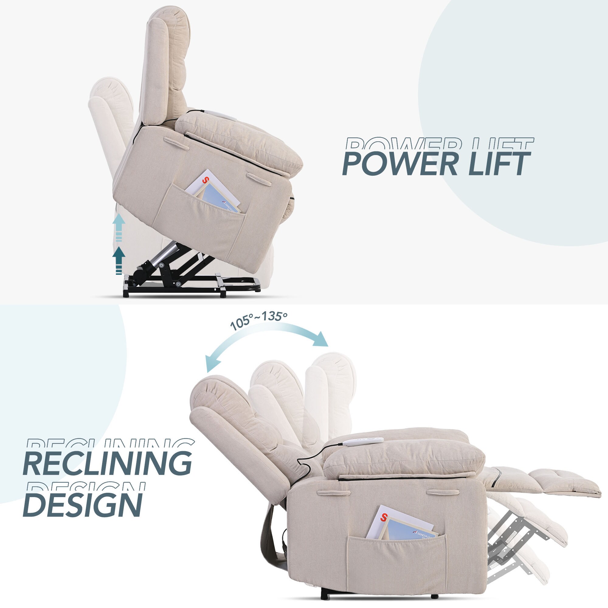 Sumyeg OR-PP038535DAA recliners - View #6