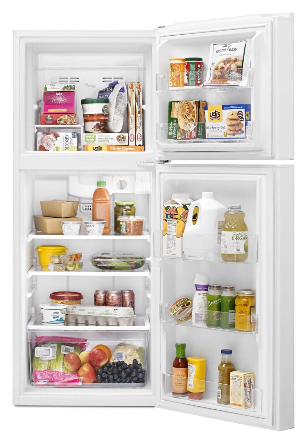 whirlpool 10.7 cubic foot refrigerator