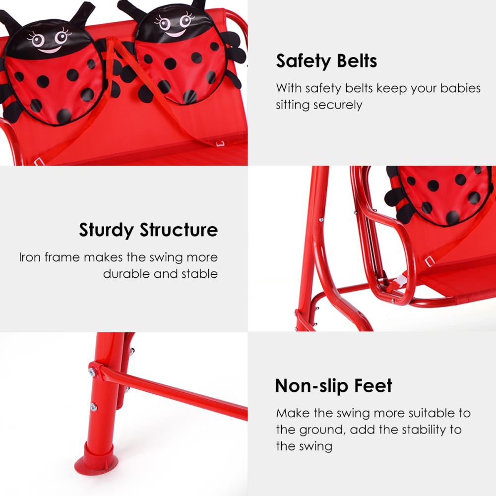 Costway OP3037 Playset-Swings - View #9