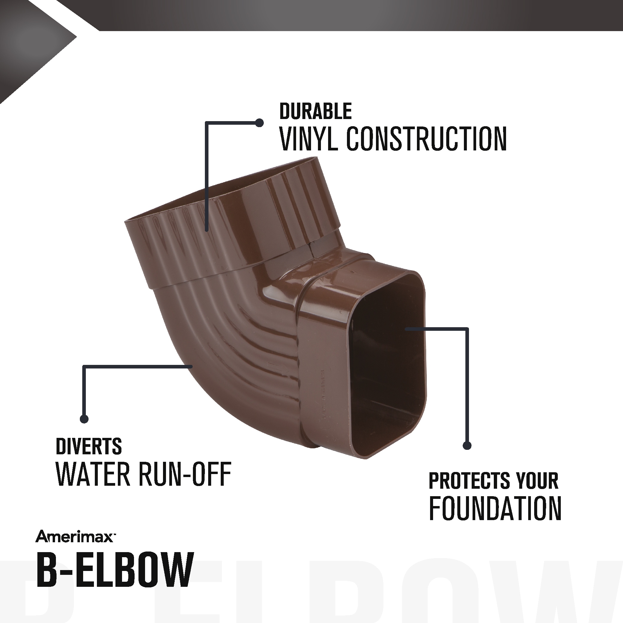 Amerimax M1628HP Downspout-Components - View #2