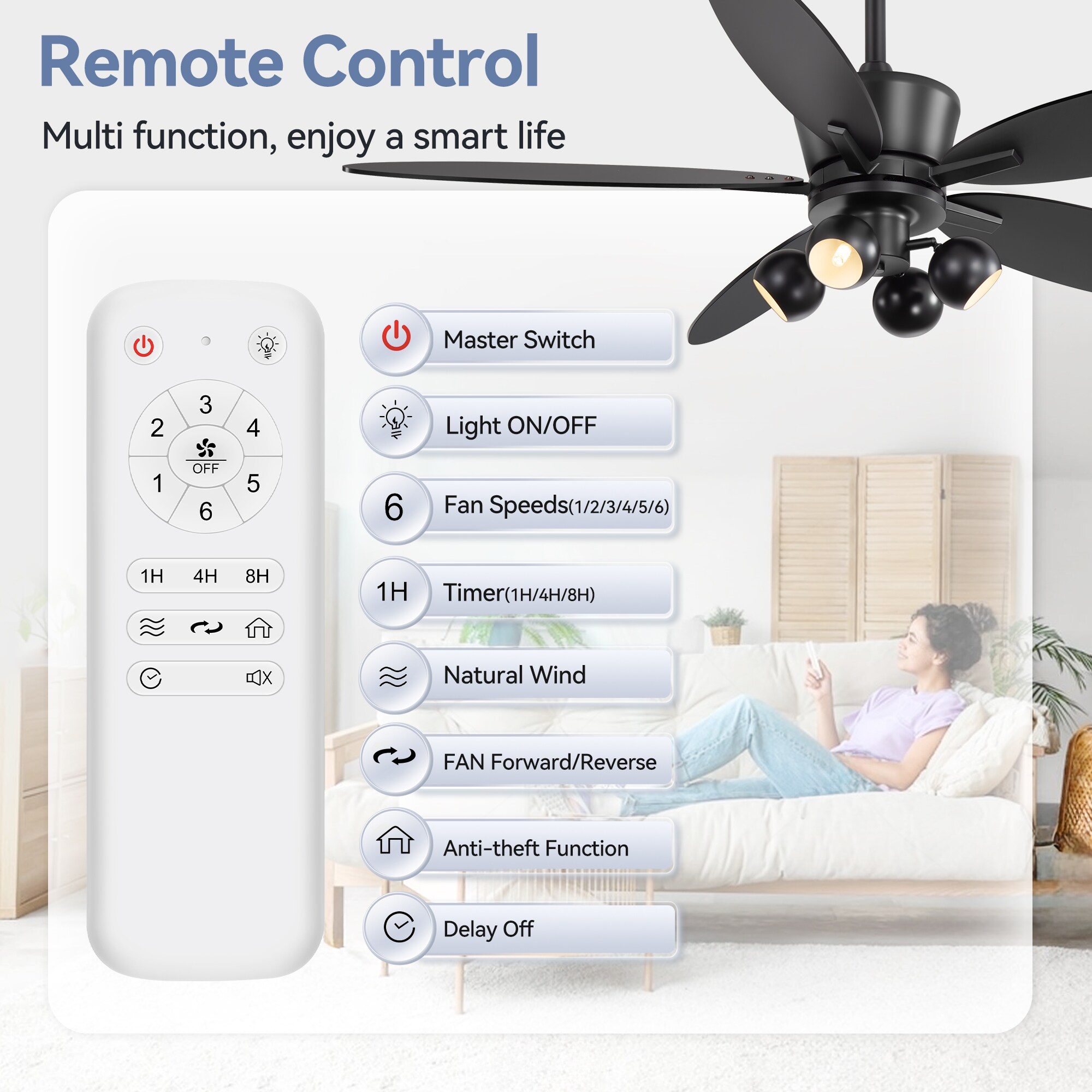 Breezary 24003-CH Ceiling-Fans - View #12
