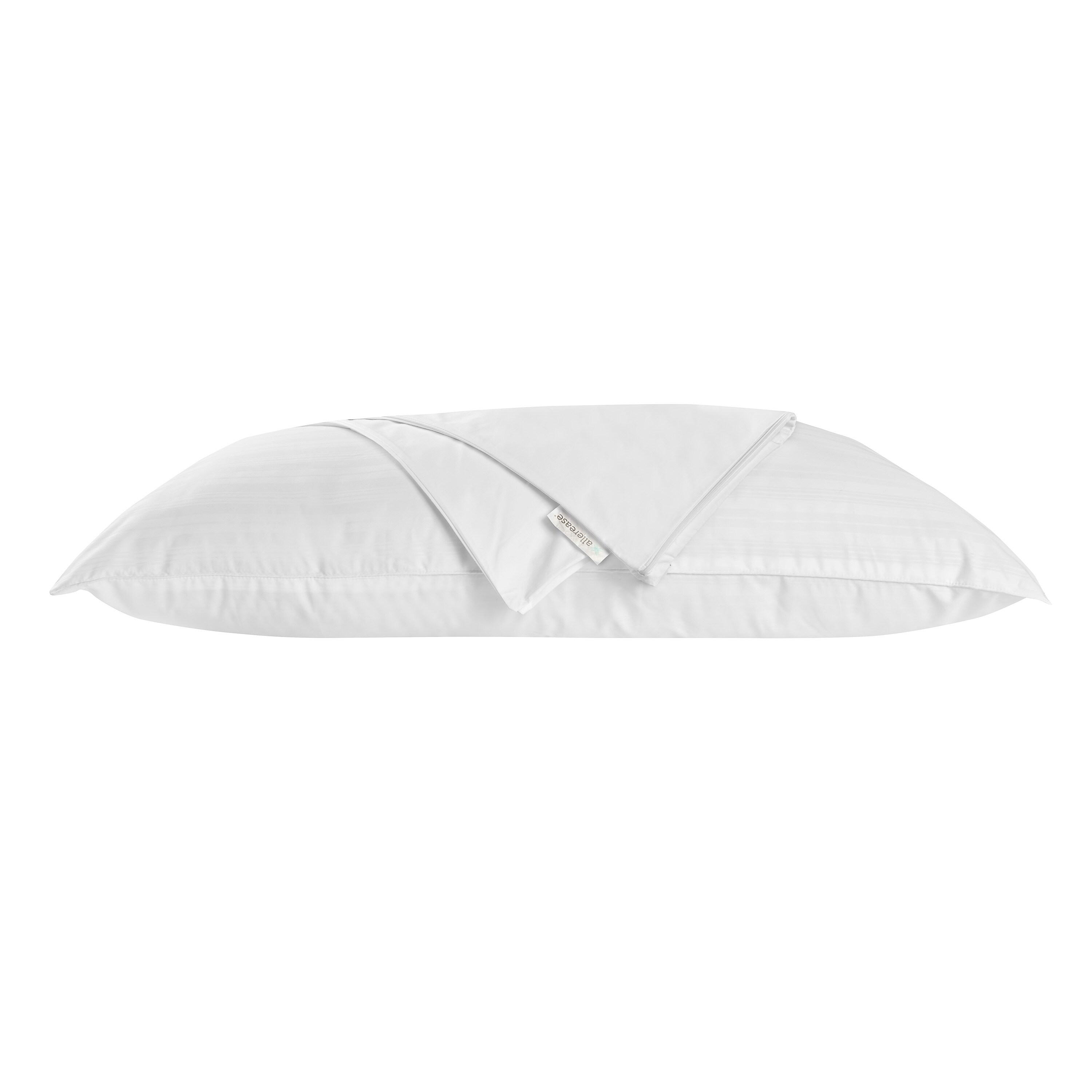 AllerEase Standard/Queen Cotton Pillow Protector in the Pillow Protectors  department at