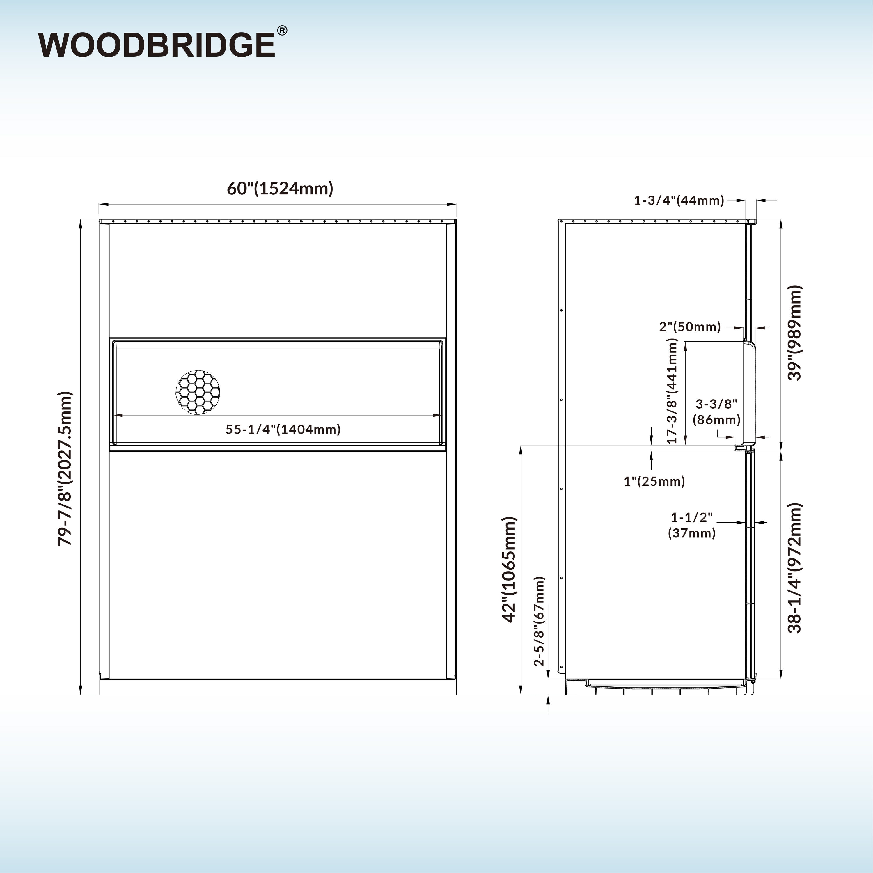 Woodbridge LSWP204 Alcove-Shower-Kit - View #9