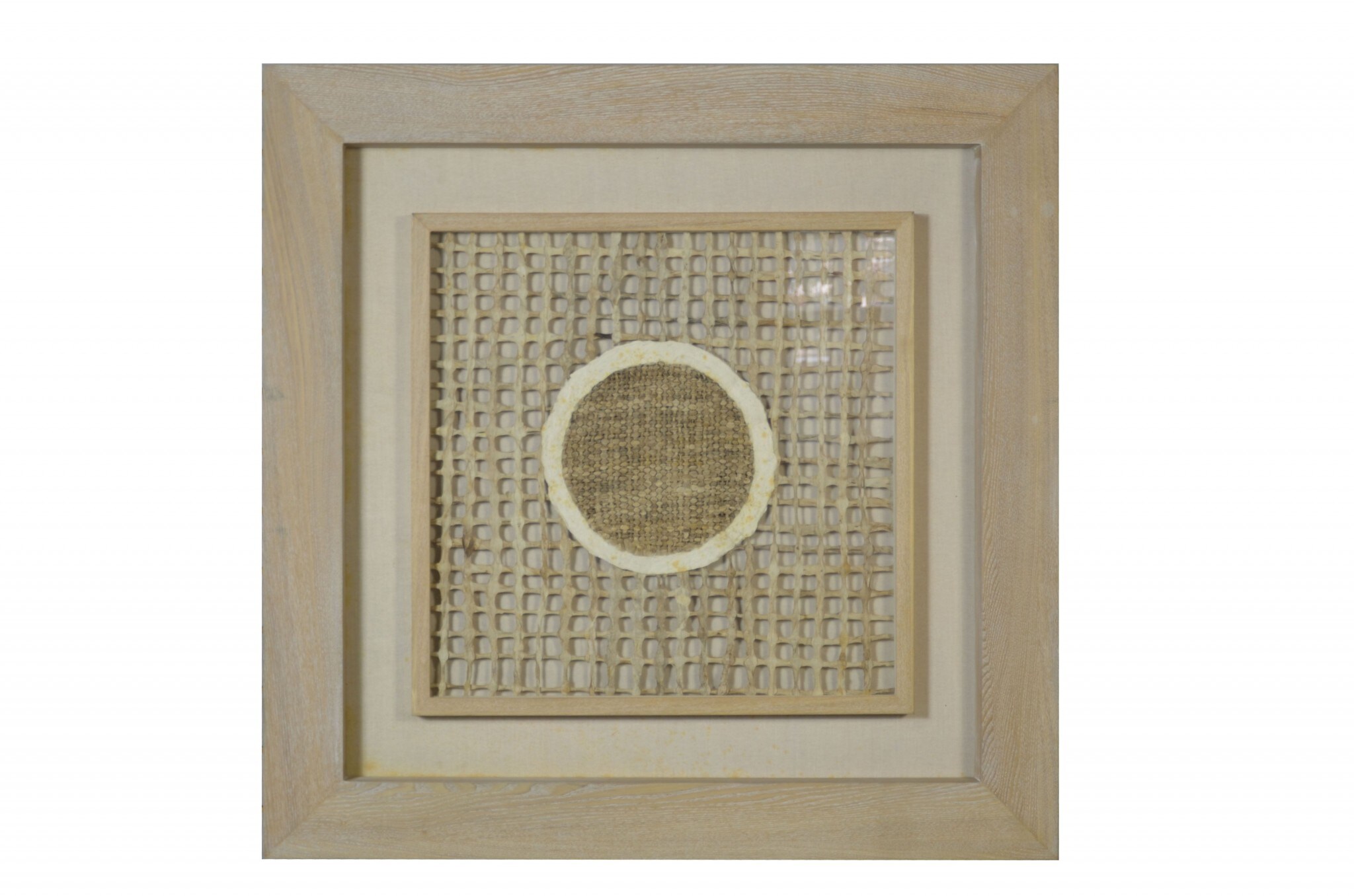 HomeRoots 342806 Brown Wood Framed 39-Inches H x 11-Inches W Asian Wood Hand-Painted Shadow box