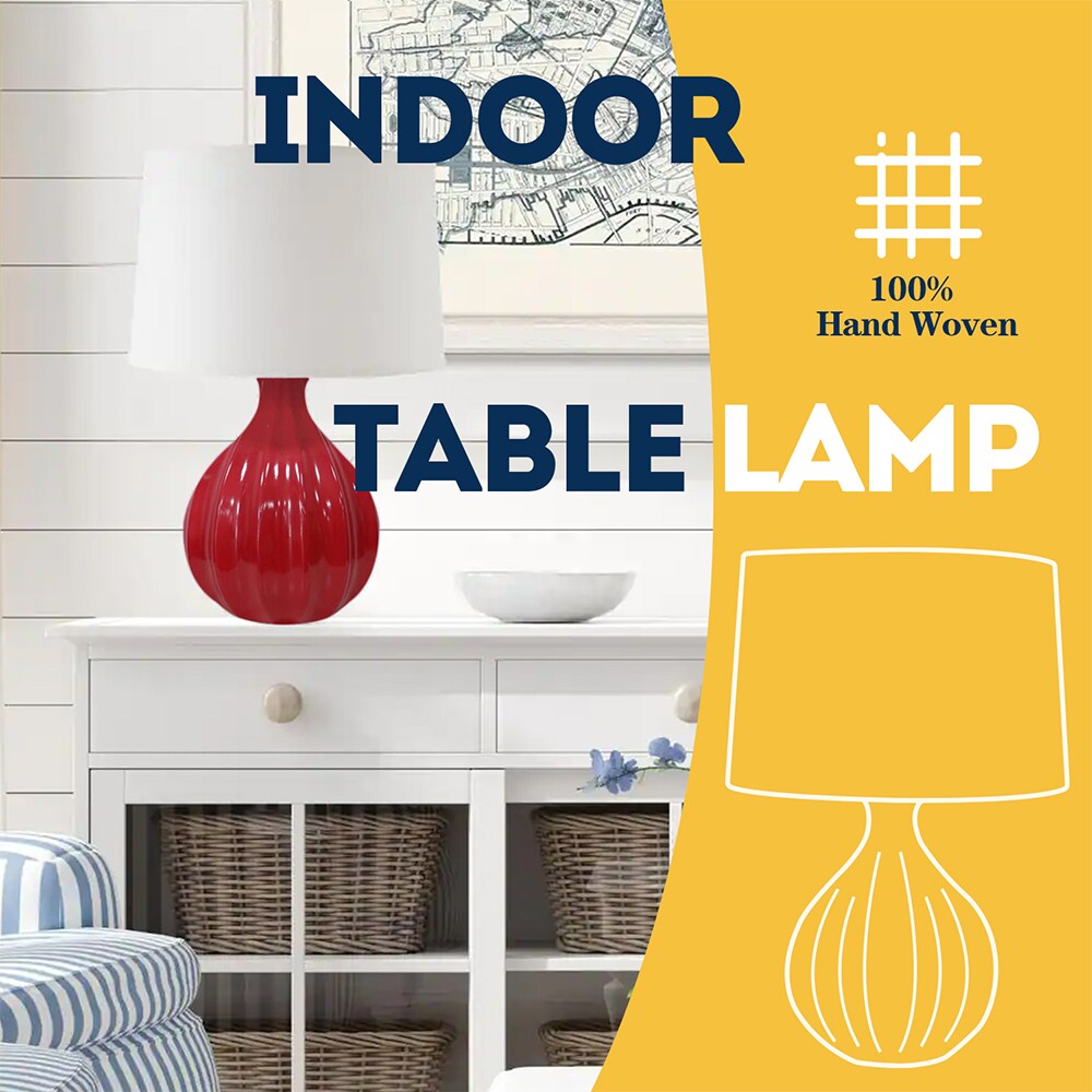  TD-TCBY-T-RED Table-Lamps - View #2
